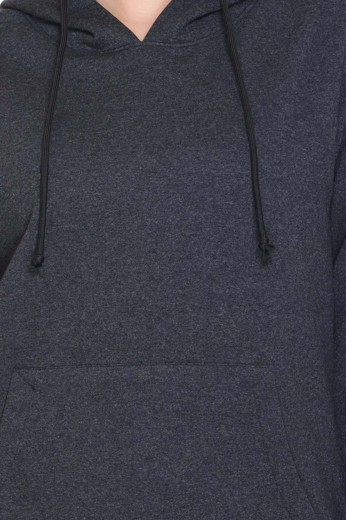 100% Recycled Pullover Hoodie Charcoal Heather