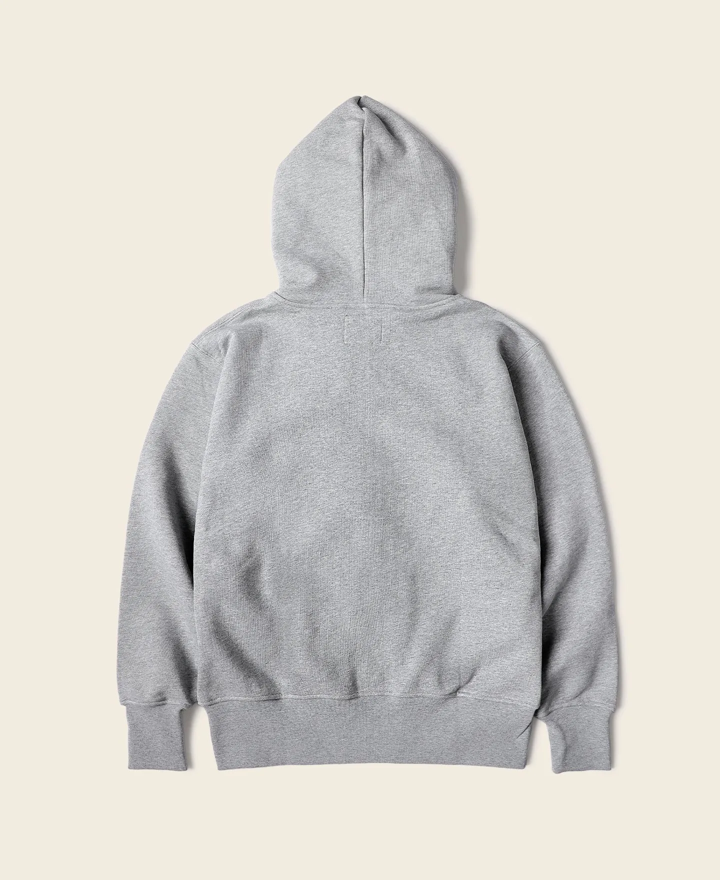 17.5 oz Terry Cloth Full-Zip Hoodie - Gray