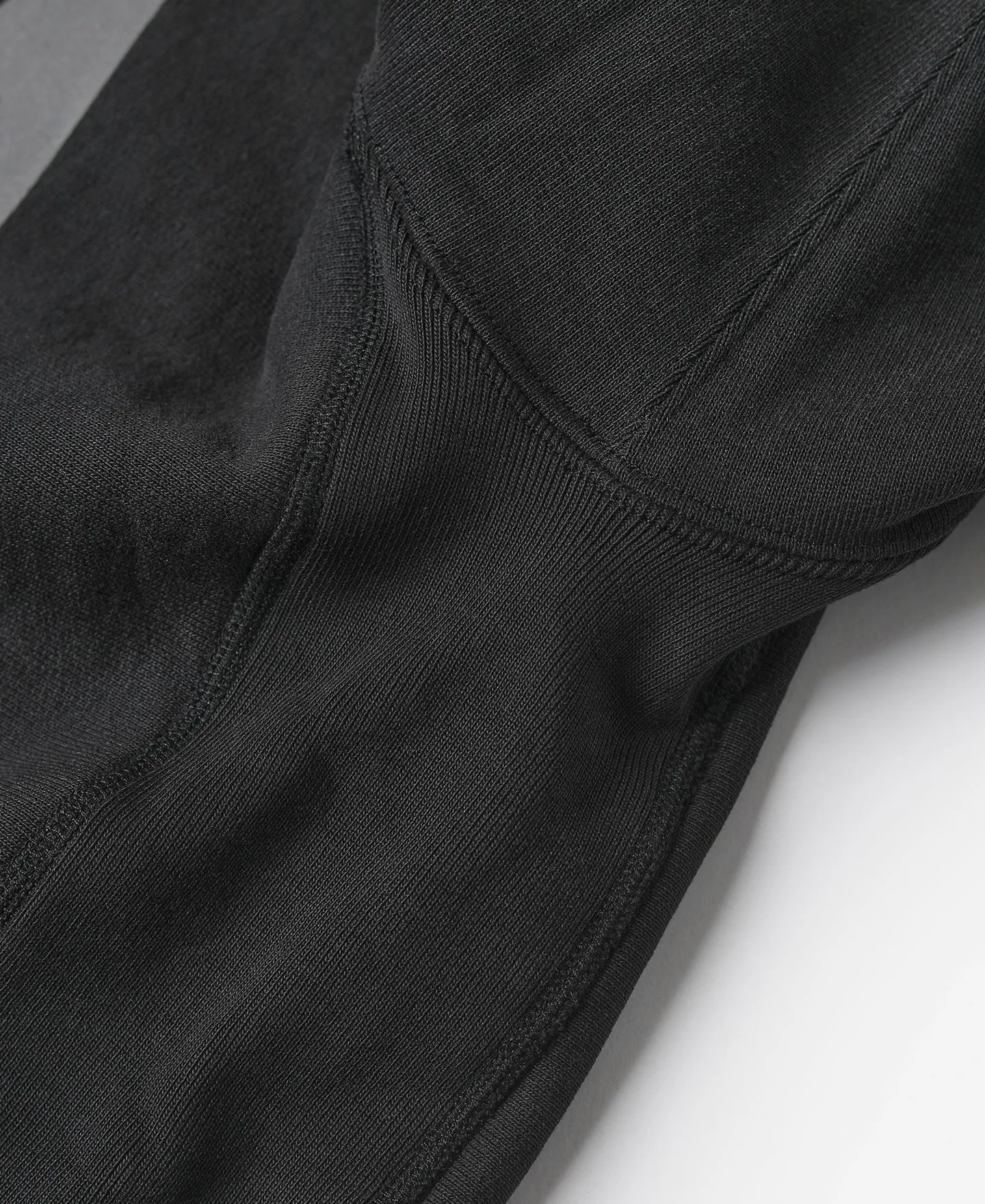 1970s USAFA 18 oz Reverse Weave Hoodie - Black