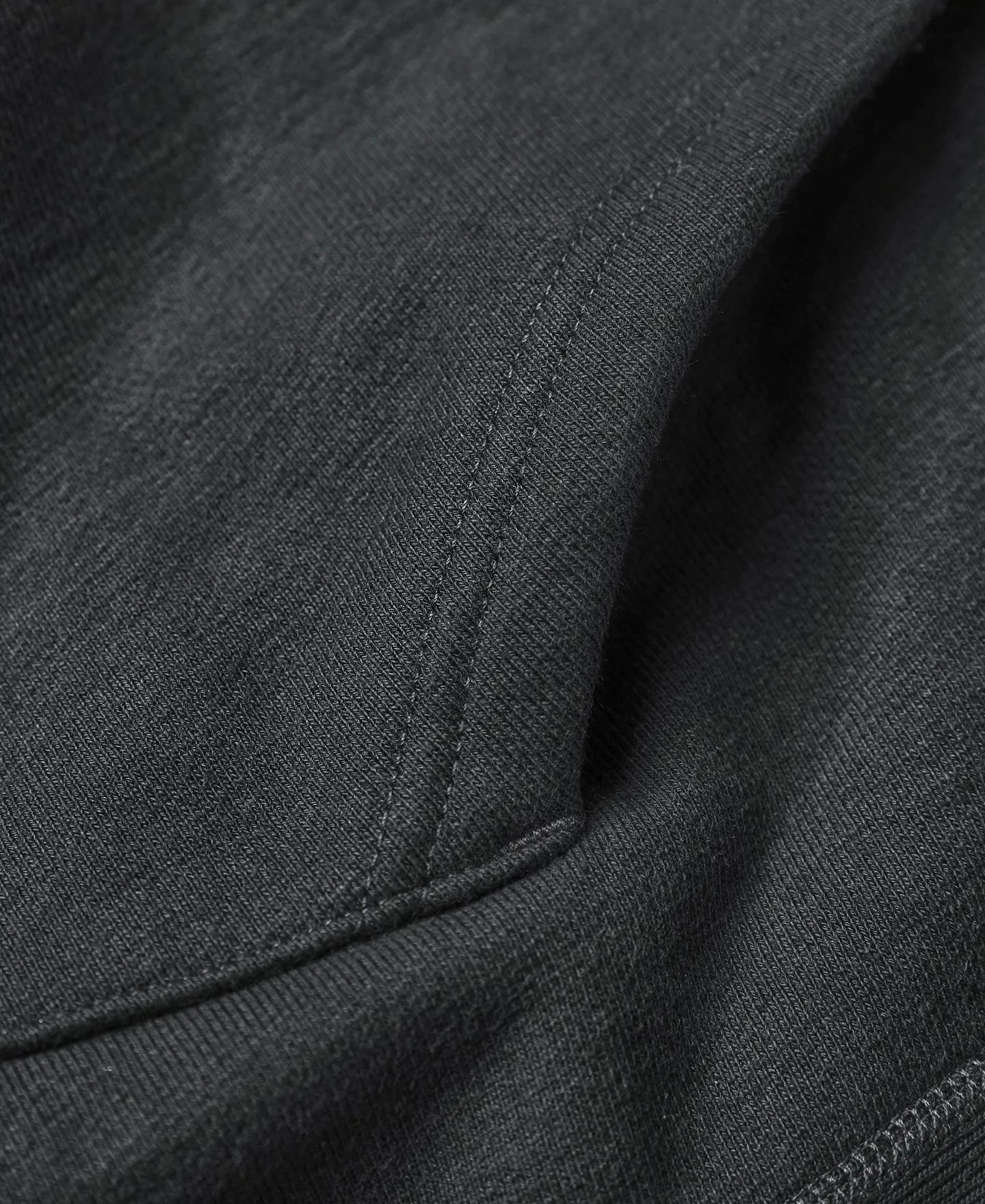 21 oz Military Academy Reverse Weave Hoodie - Black