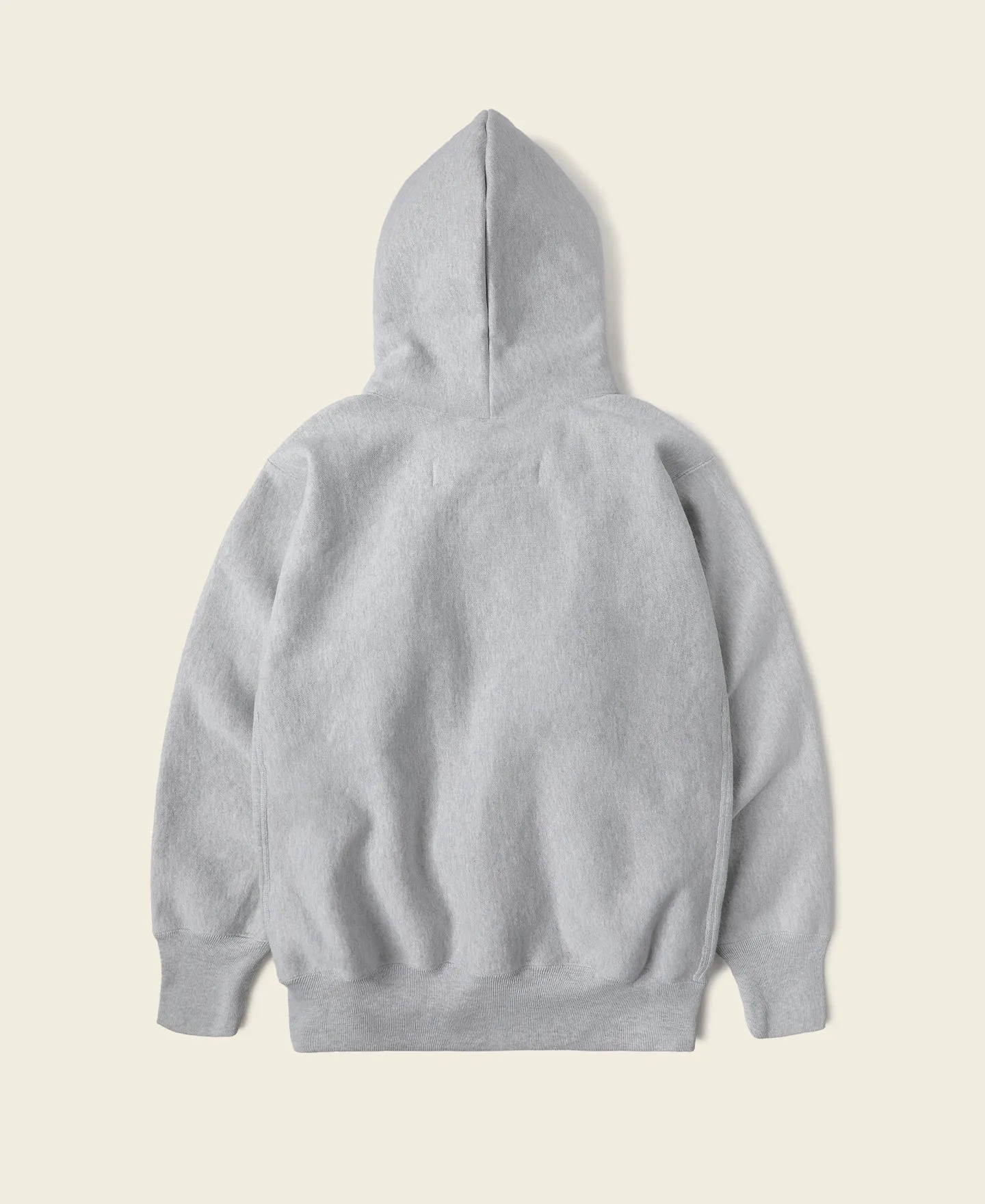 21 oz Military Academy Reverse Weave Hoodie - Gray