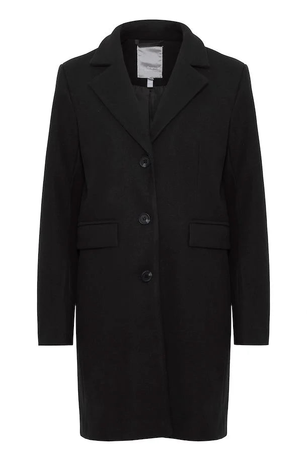 2117- Black Coat- Fransa