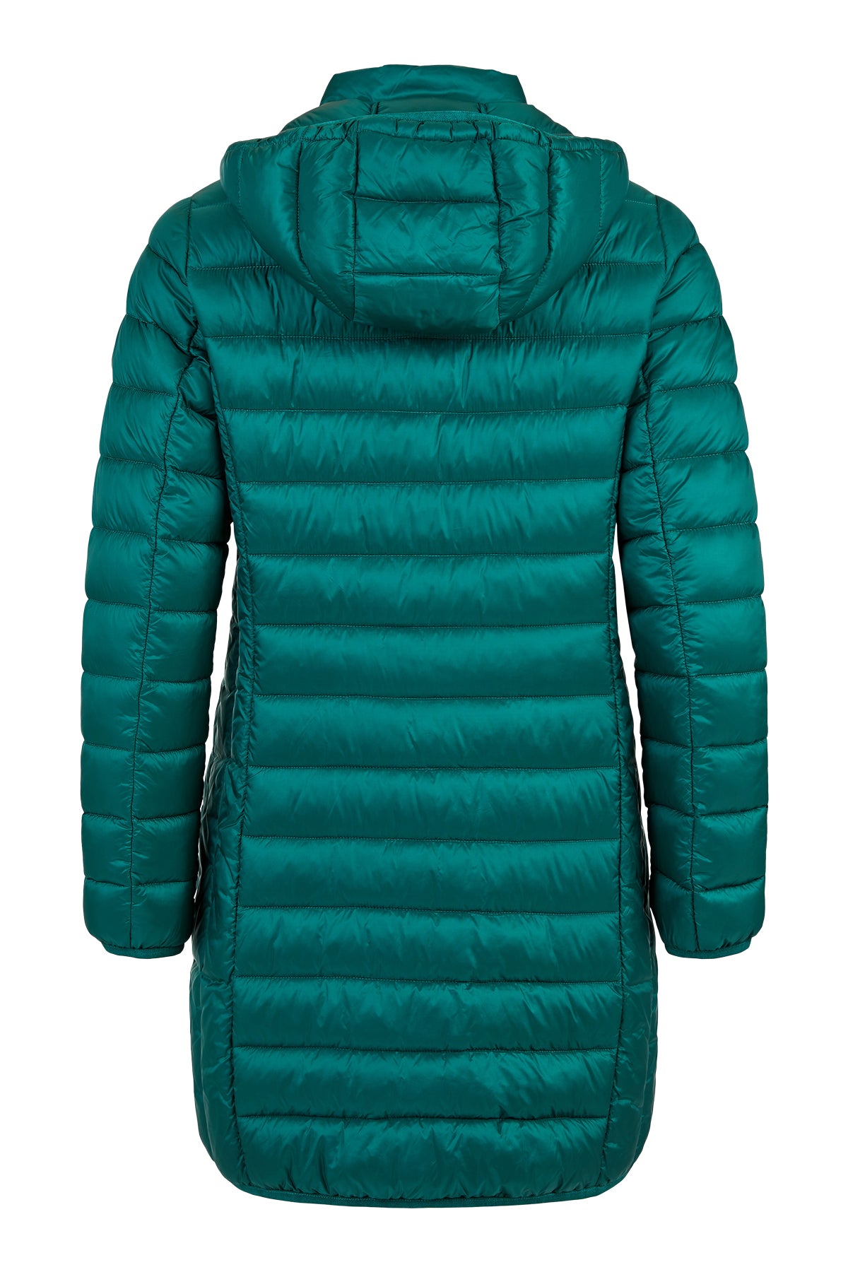 527- Frandsen 3/4 length down jacket- Bottle Green