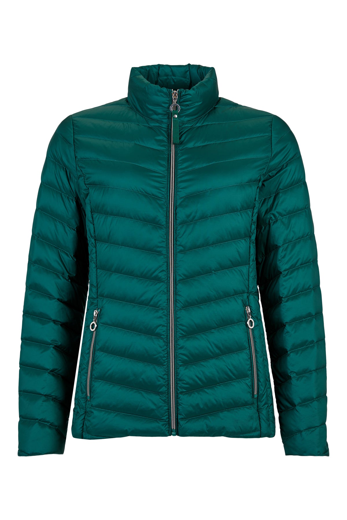 528- Frandsen Real down Jacket- Bottle Green