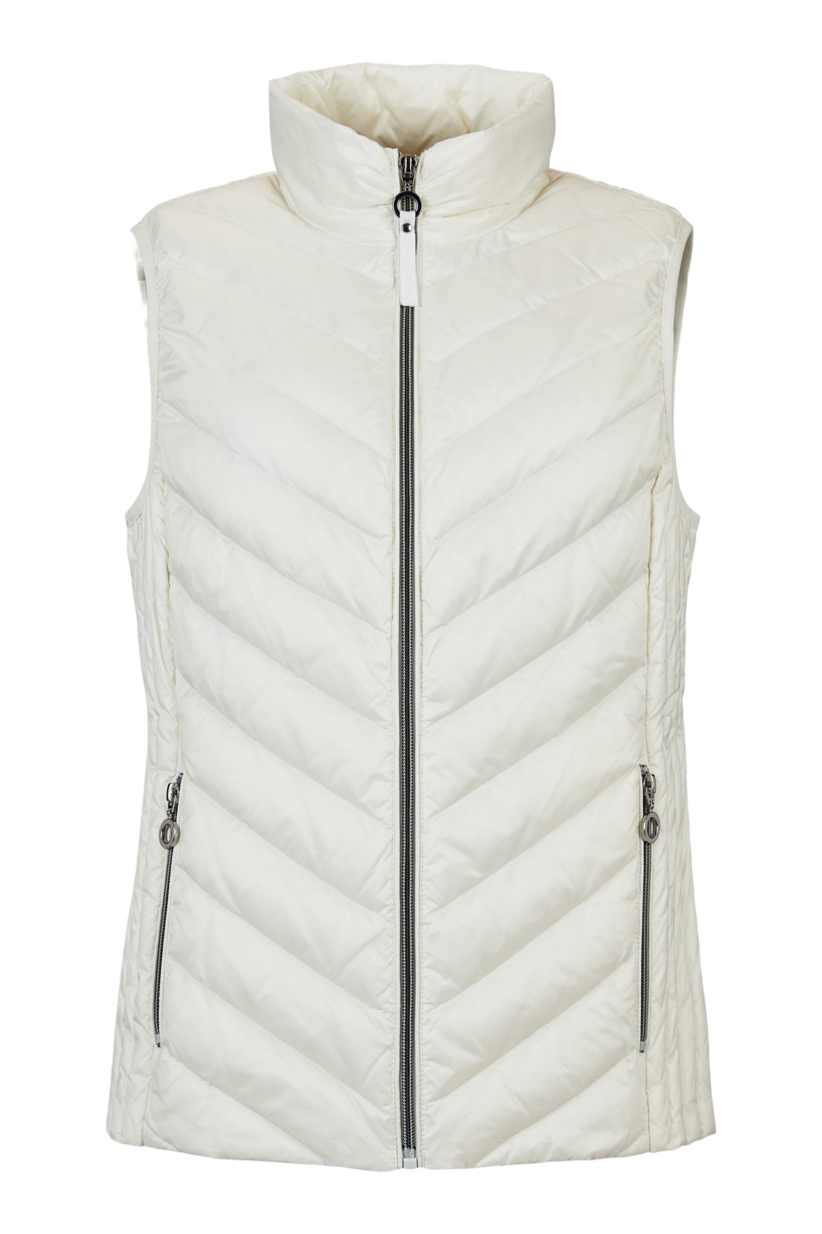 529- Frandsen Real Down Gilet- Cream