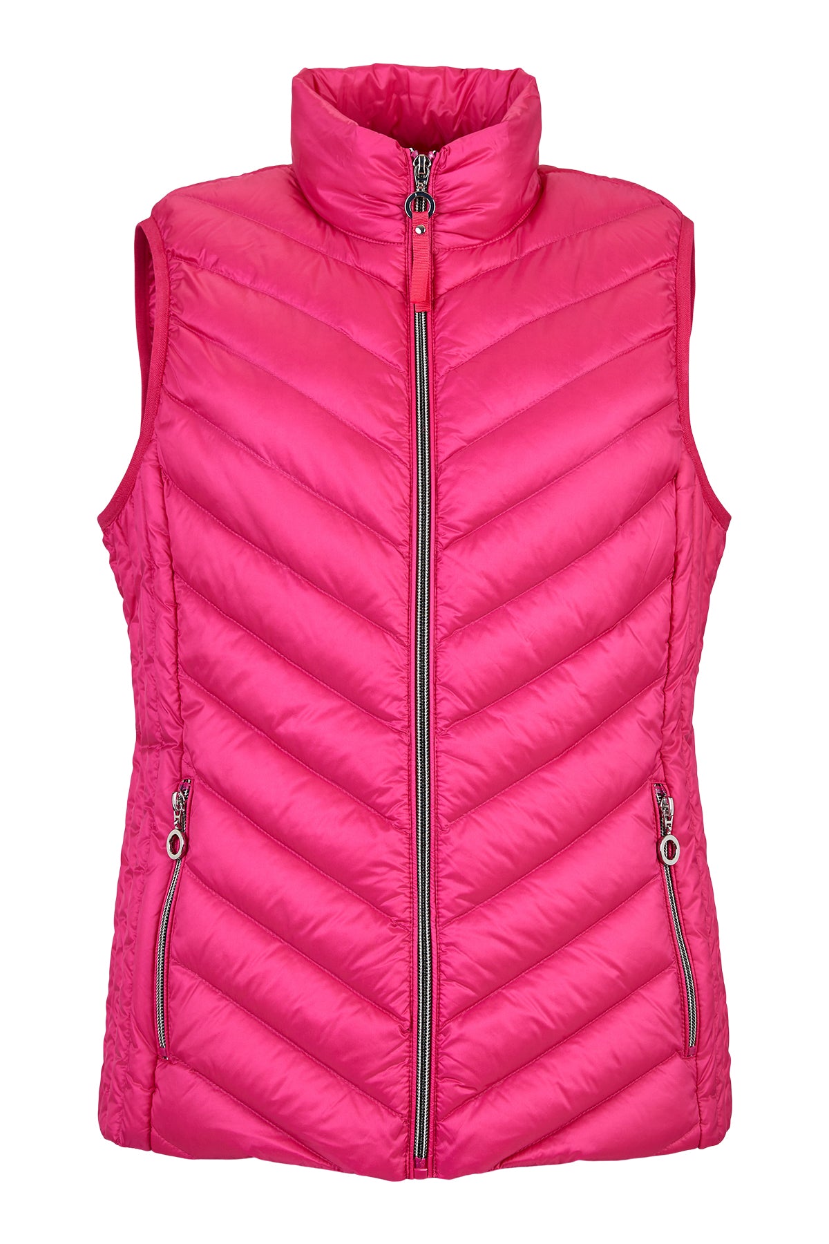 529- Frandsen Real Down Gilet- Pink