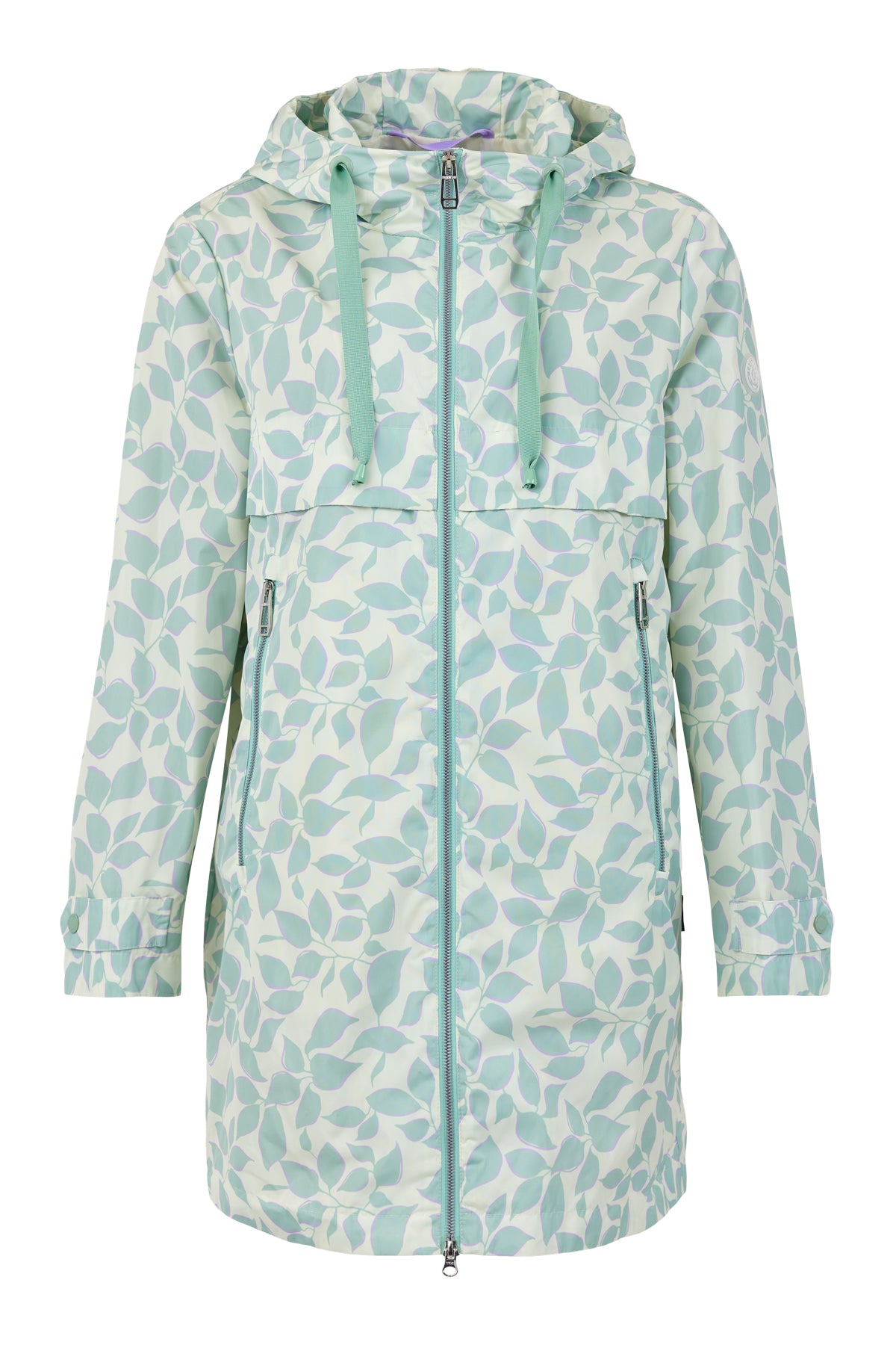 839- Printed Rain Coat - Frandsen