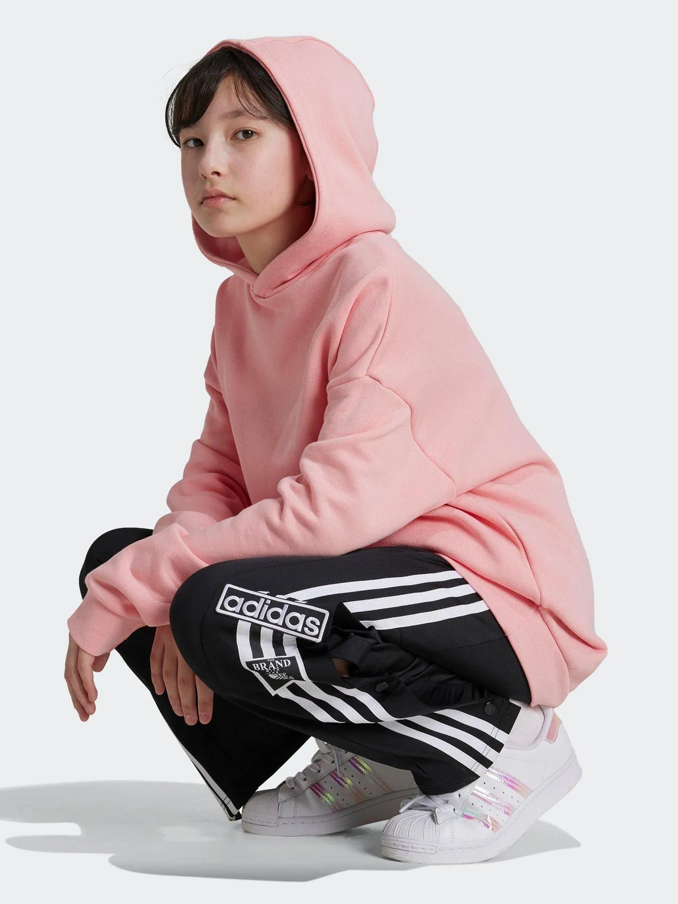 adidas Originals Older Unisex Hoodie - Pink