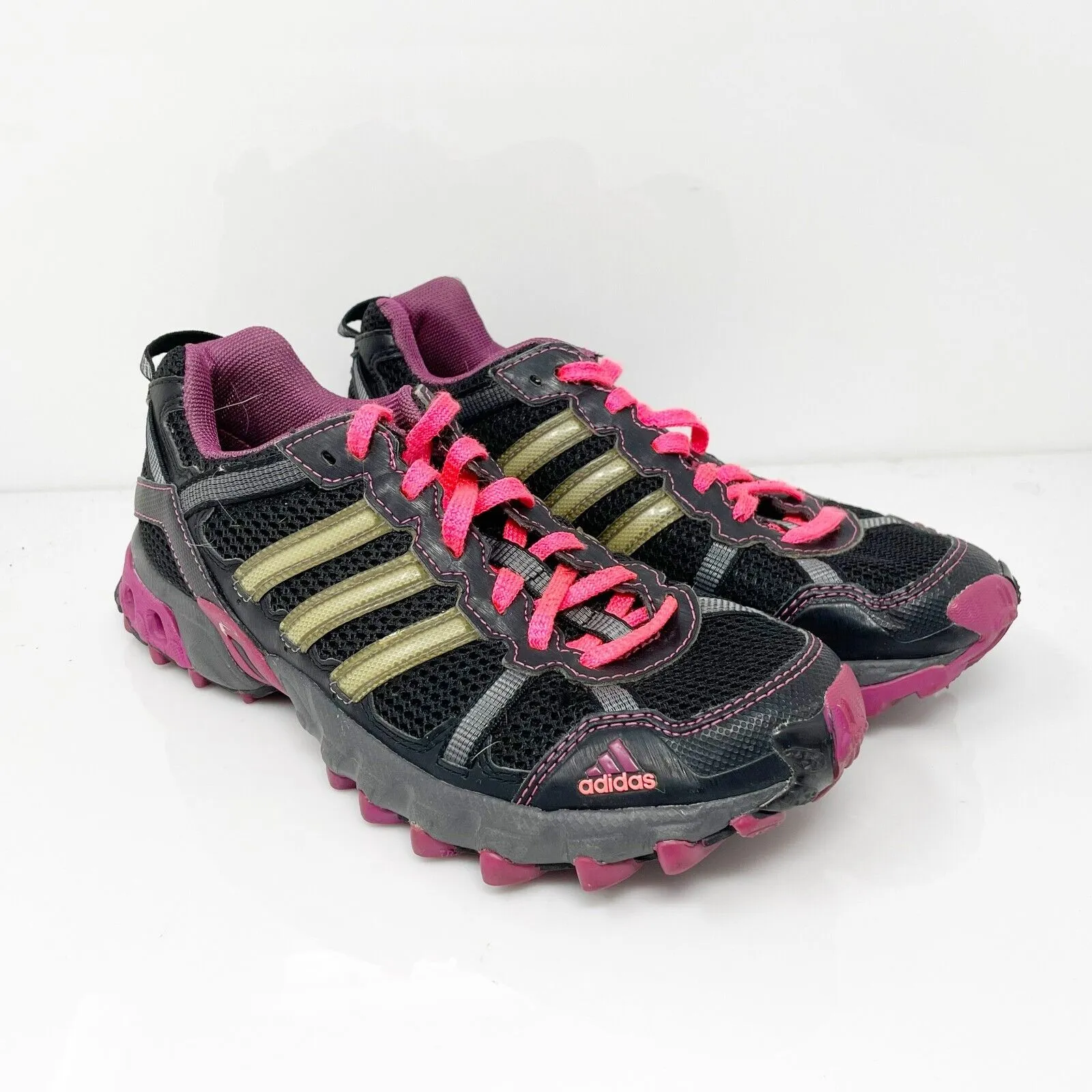 Adidas Womens Adiprene G49953 Black Running Shoes Sneakers Size 6