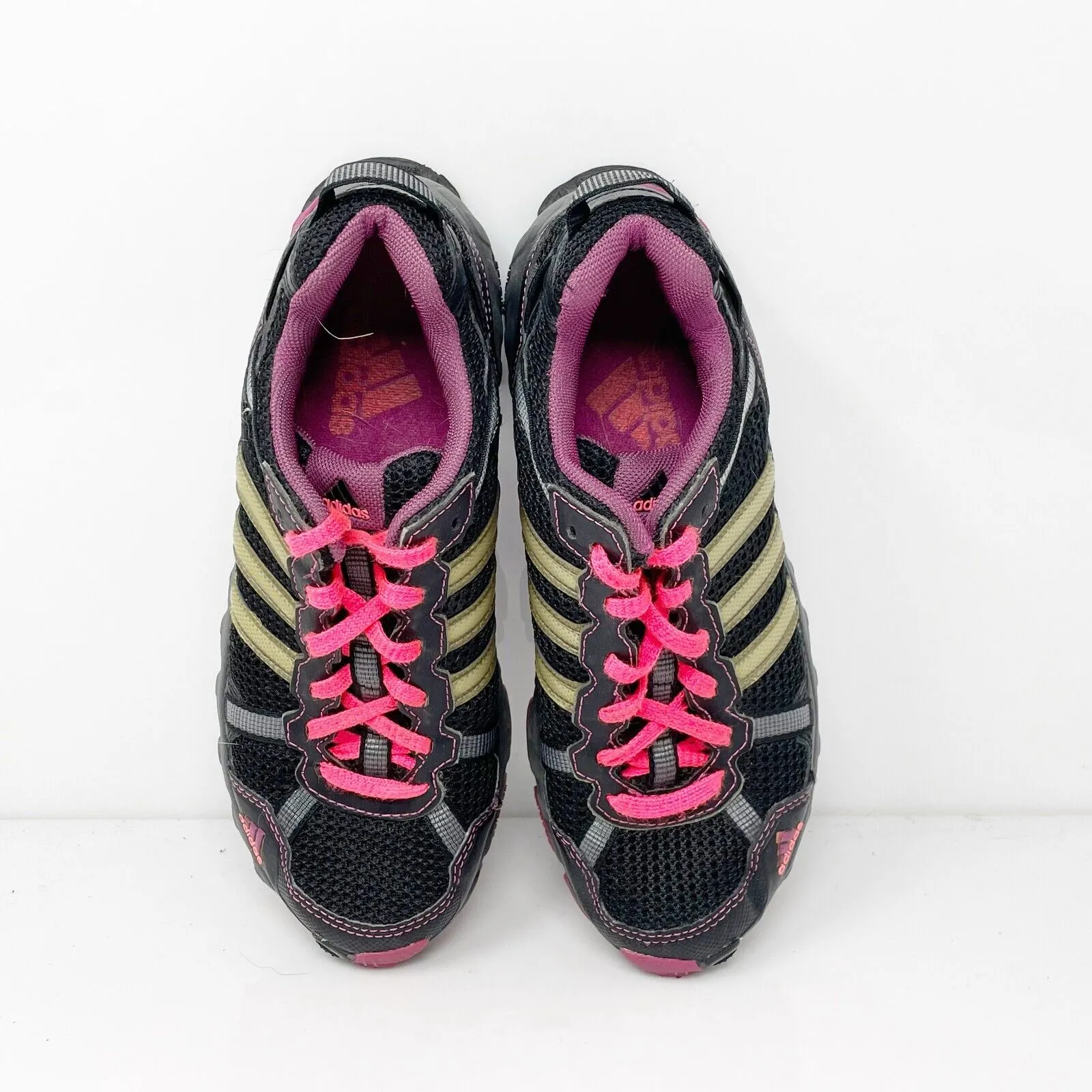 Adidas Womens Adiprene G49953 Black Running Shoes Sneakers Size 6