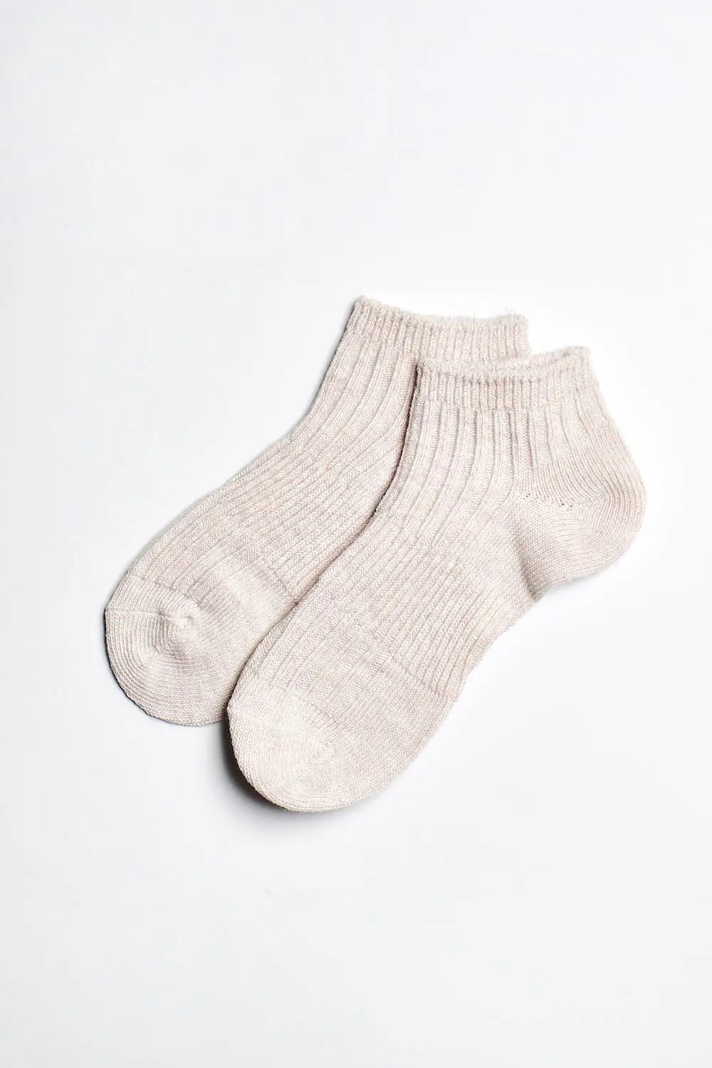 ALAMAE Rib Knit Ankle Sock