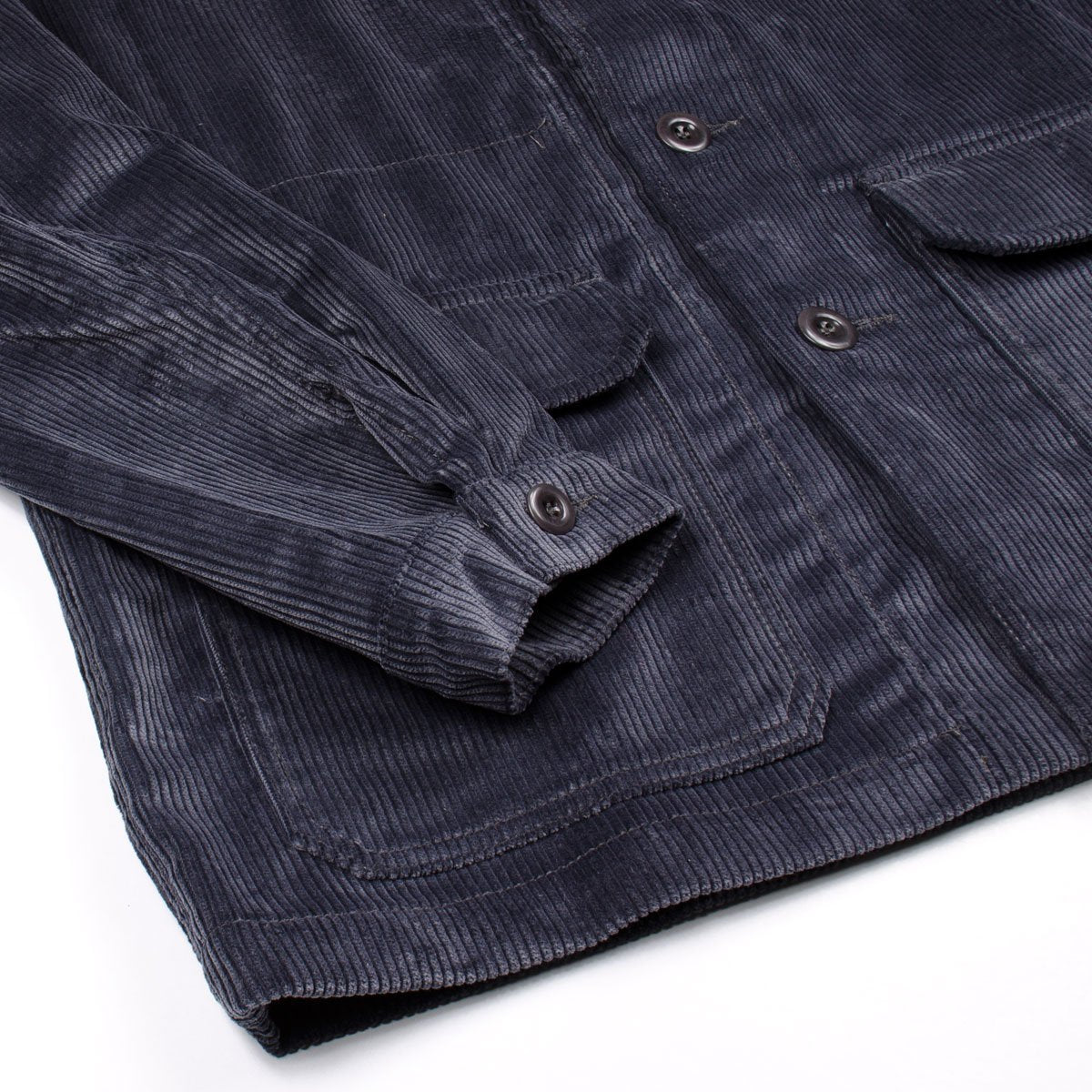 Arpenteur - Travail Work Jacket - Grey Heavy Corduroy