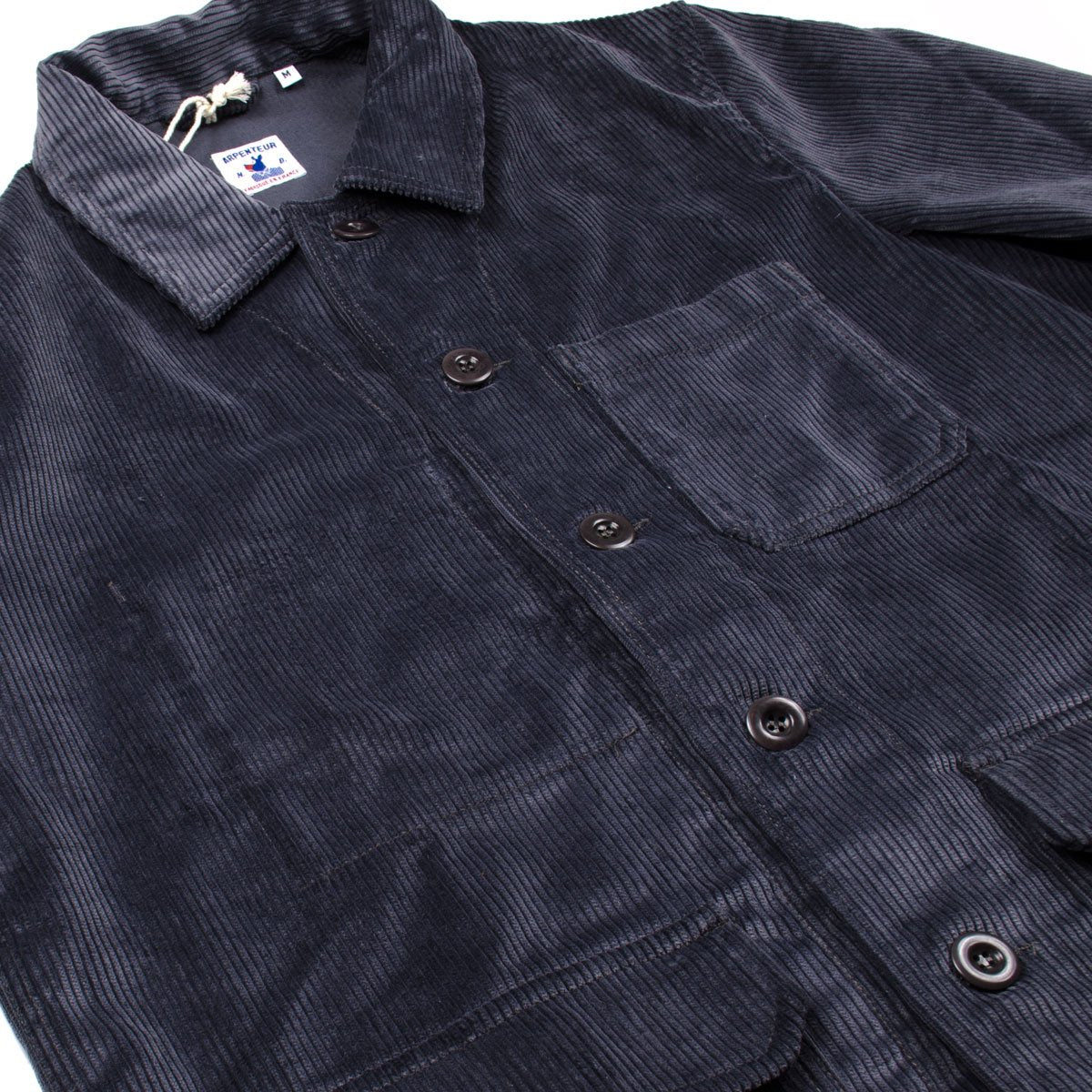 Arpenteur - Travail Work Jacket - Grey Heavy Corduroy