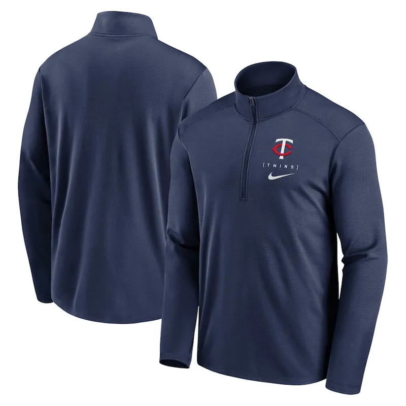 AVAILABLE IN-STORE ONLY! Minnesota Twins Nike Franchise Logo Pacer Half Zip Jacket