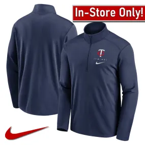 AVAILABLE IN-STORE ONLY! Minnesota Twins Nike Franchise Logo Pacer Half Zip Jacket