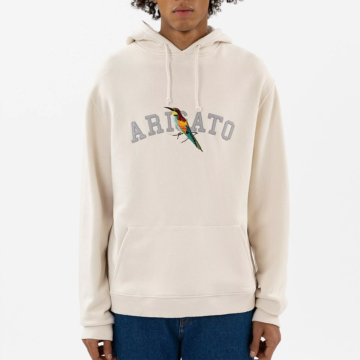 Axel Arigato - Ivy Bird Bee Hoodie in Pale Beige