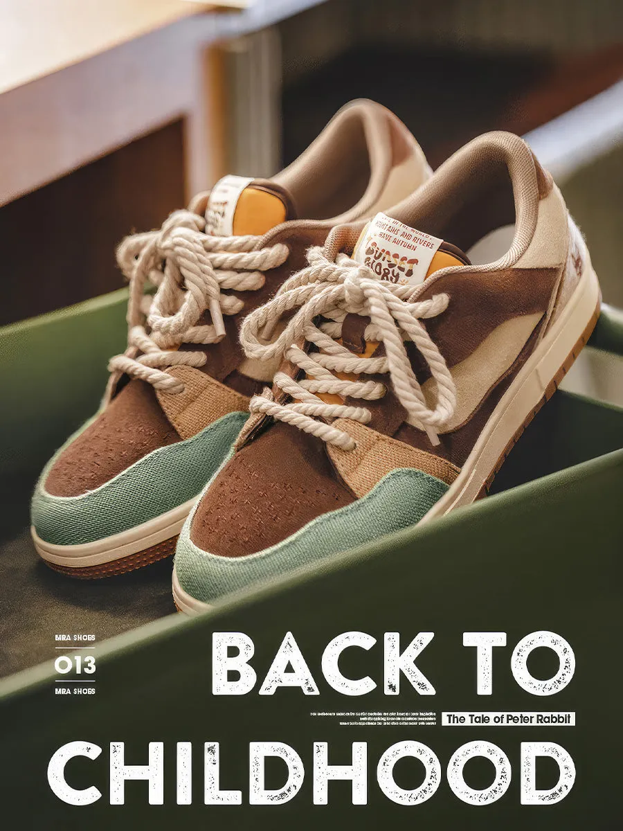 Back To Childhood Retro Sneakers