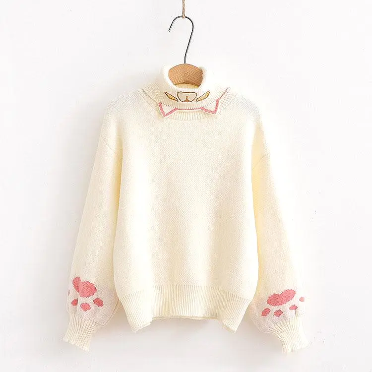 Bear Winter Turtle Neck Sweater SD00166