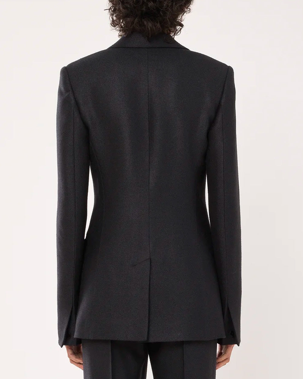 Black Single Breasted Blazer