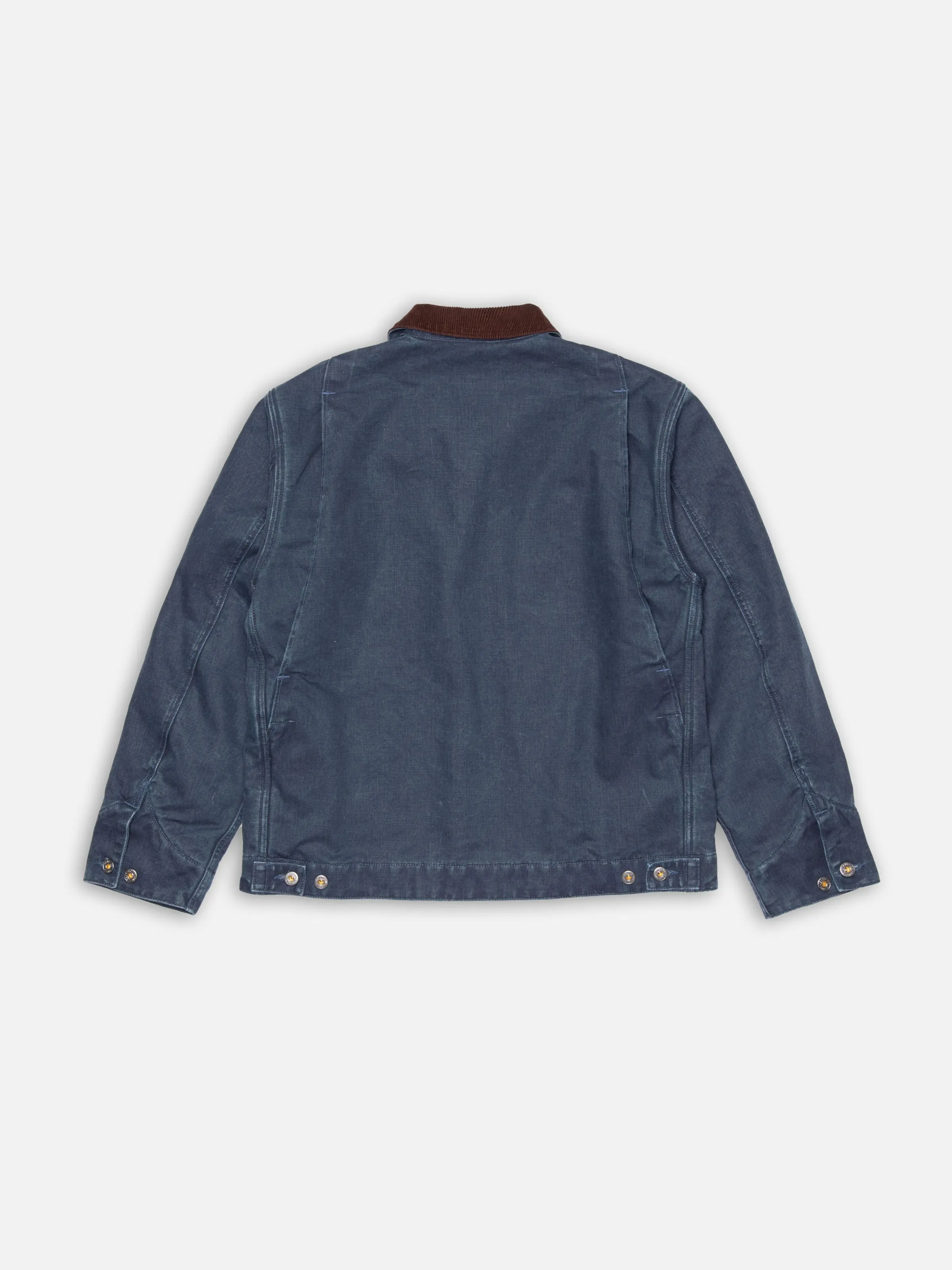 Blake Zip Jacket Canvas Blue