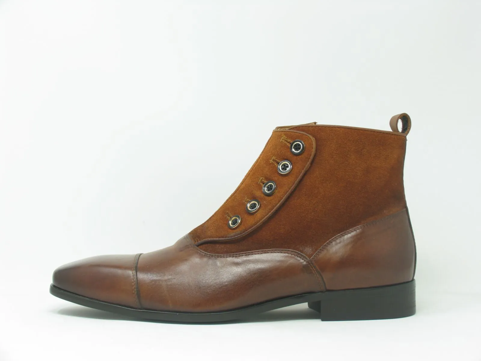 Calfskin Slip-On Boot Brown