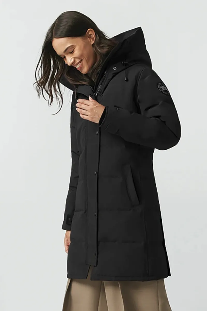 Canada Goose Women's Shelburne Parka Black Label NF- Black