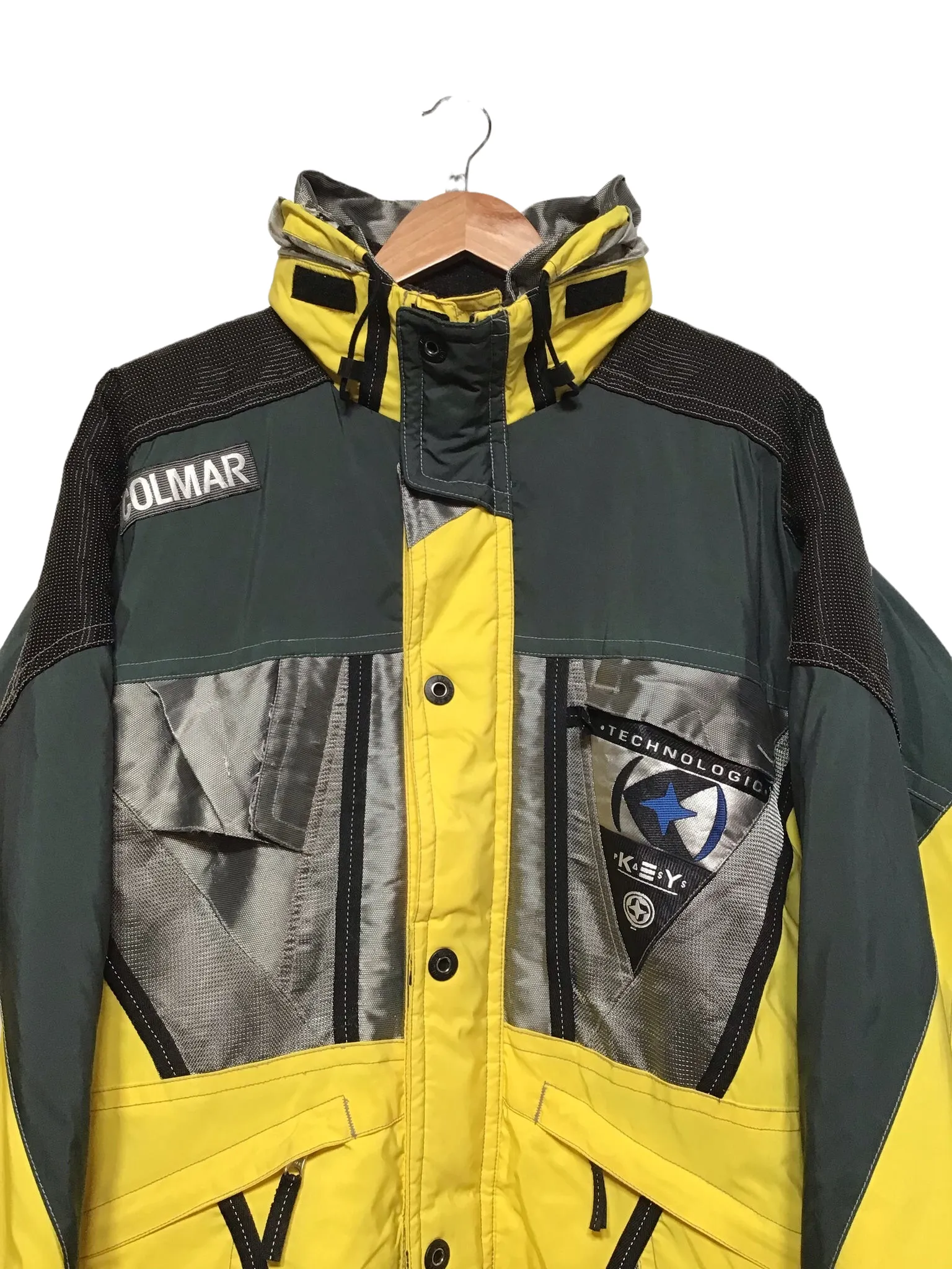 Colmar Yellow Ski Jacket (Size XXL)