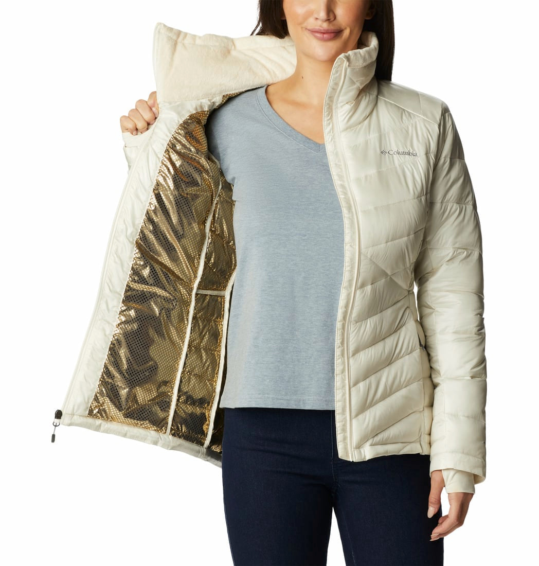 Columbia Wk9968 Joy Peak Women's Jacket Cream