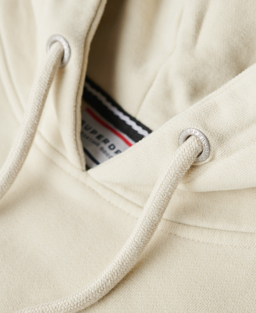 Core Logo Classic Hoodie | Pelican Beige