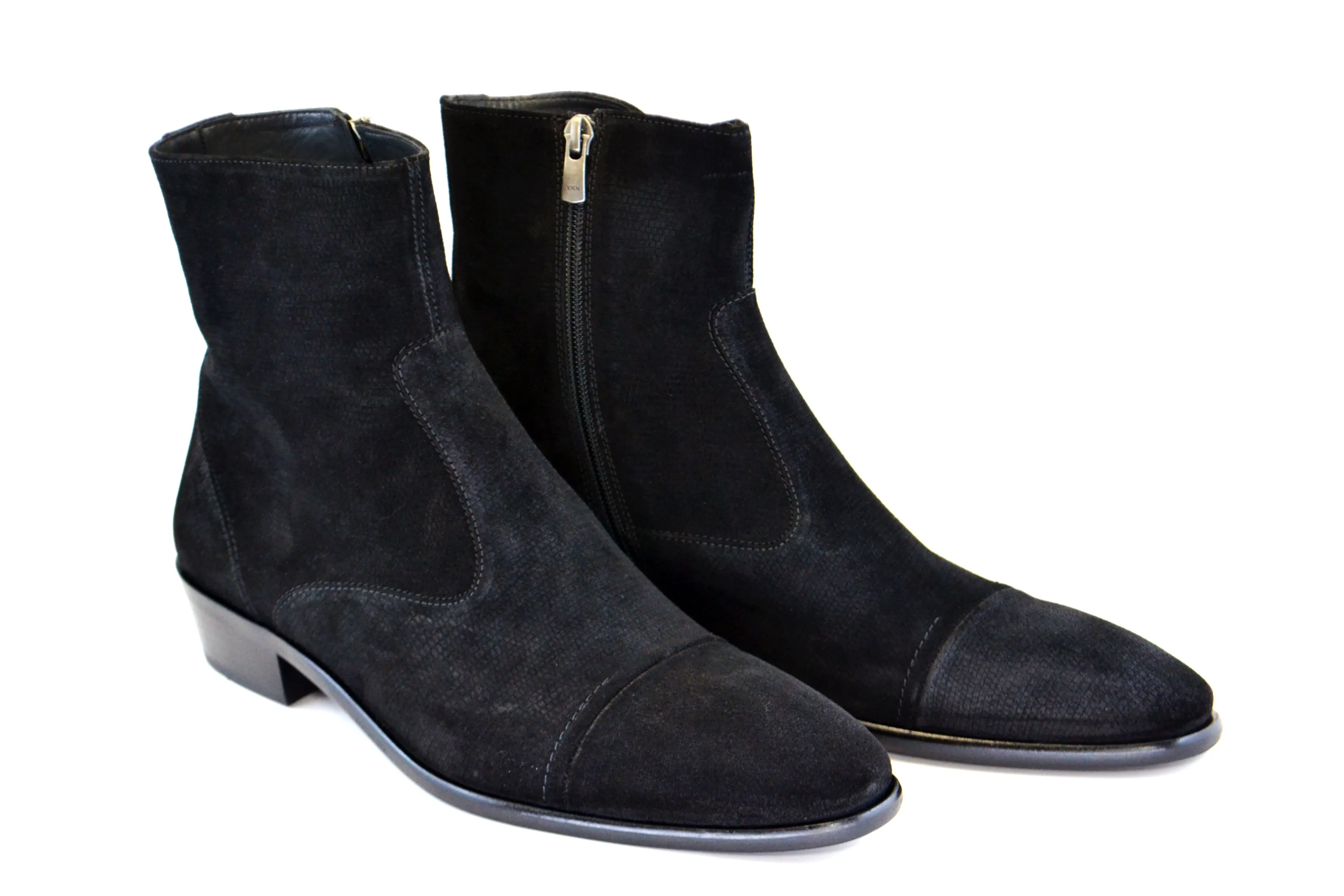 Corrente Suede Slip-On Boot Black