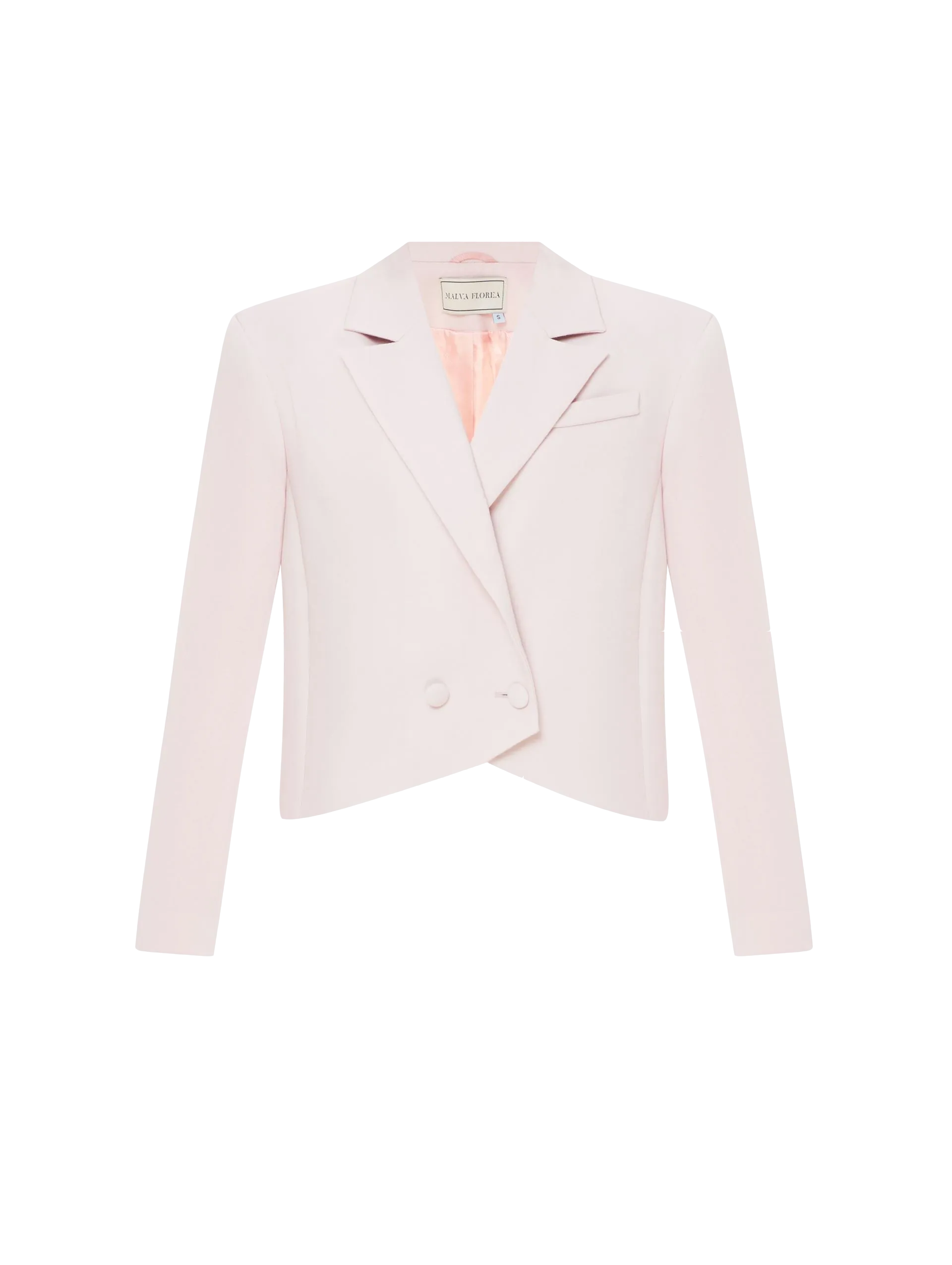 Crop Jacket in Cotton Candy Color