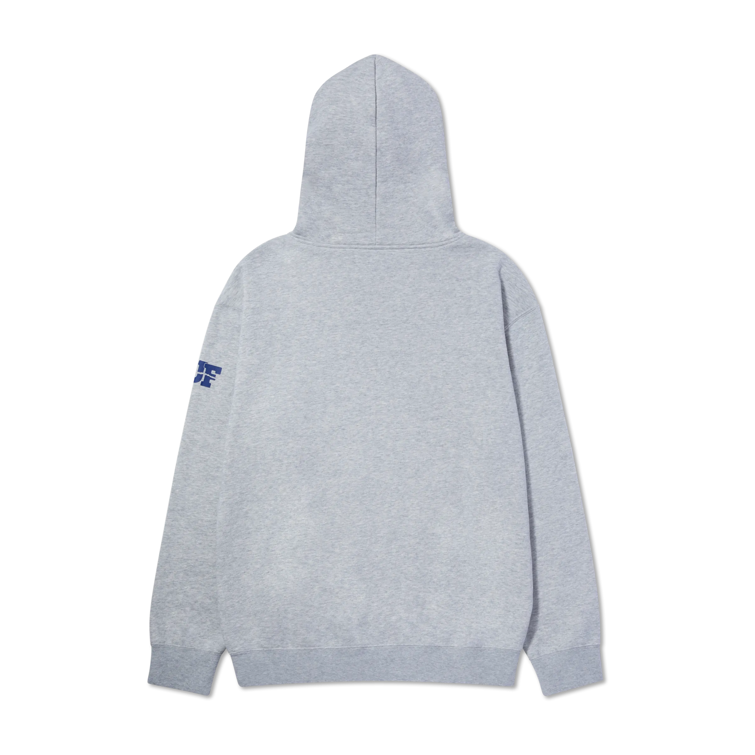 Damaged Embroidered Pullover Hoodie