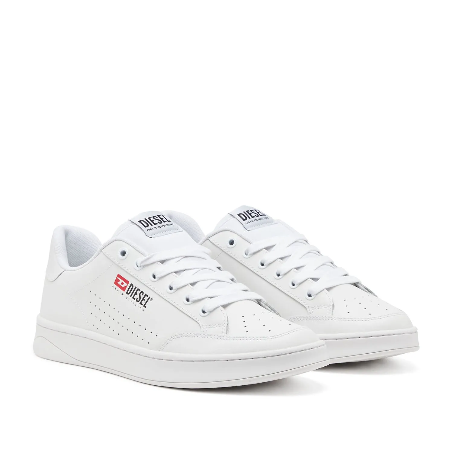 Diesel Men's S-Athene Vtg Sneakers in White