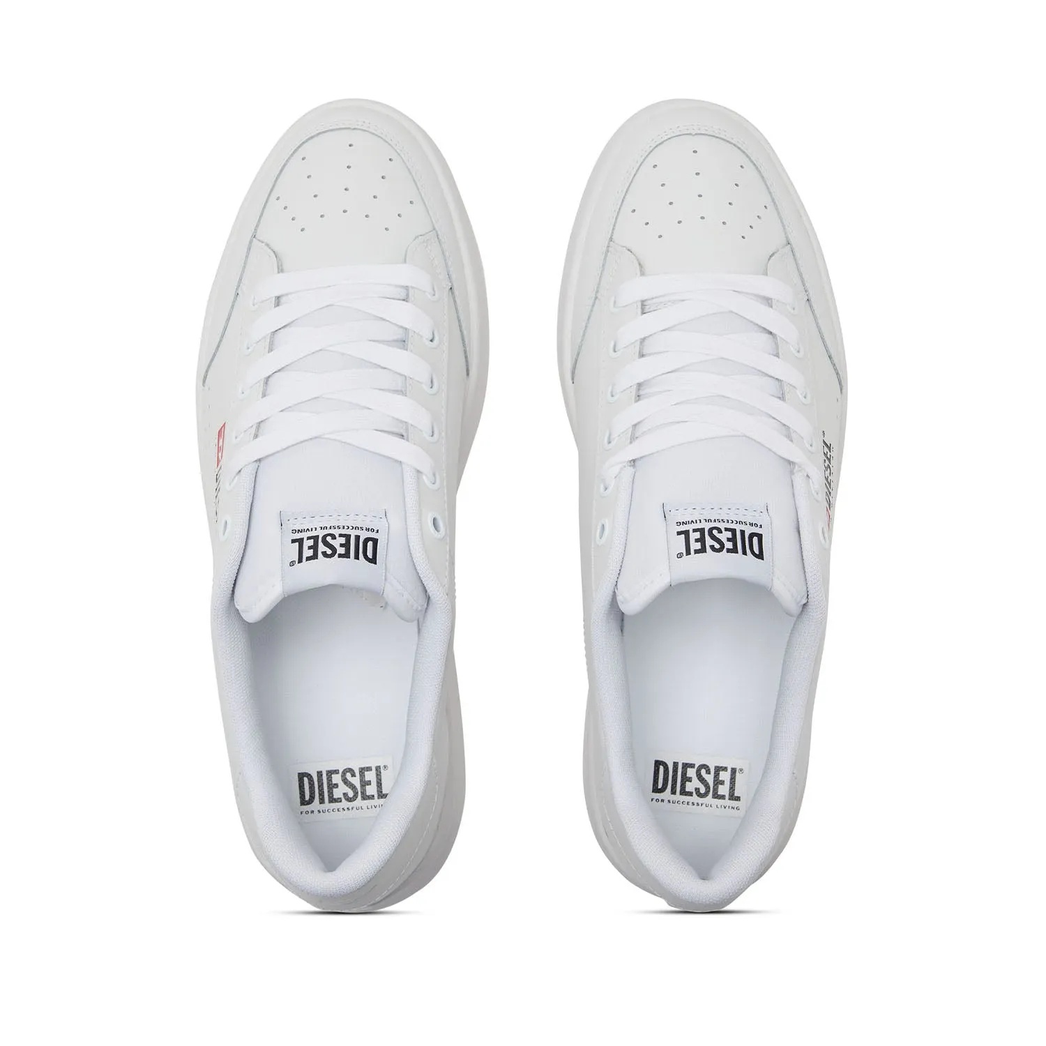 Diesel Men's S-Athene Vtg Sneakers in White