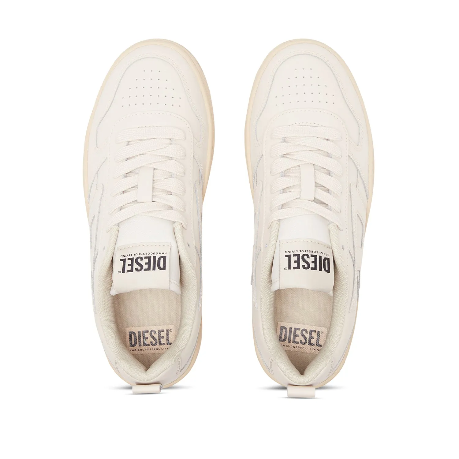 Diesel Women's S-Ukiyo V2 Low Sneakers in Dirty/White