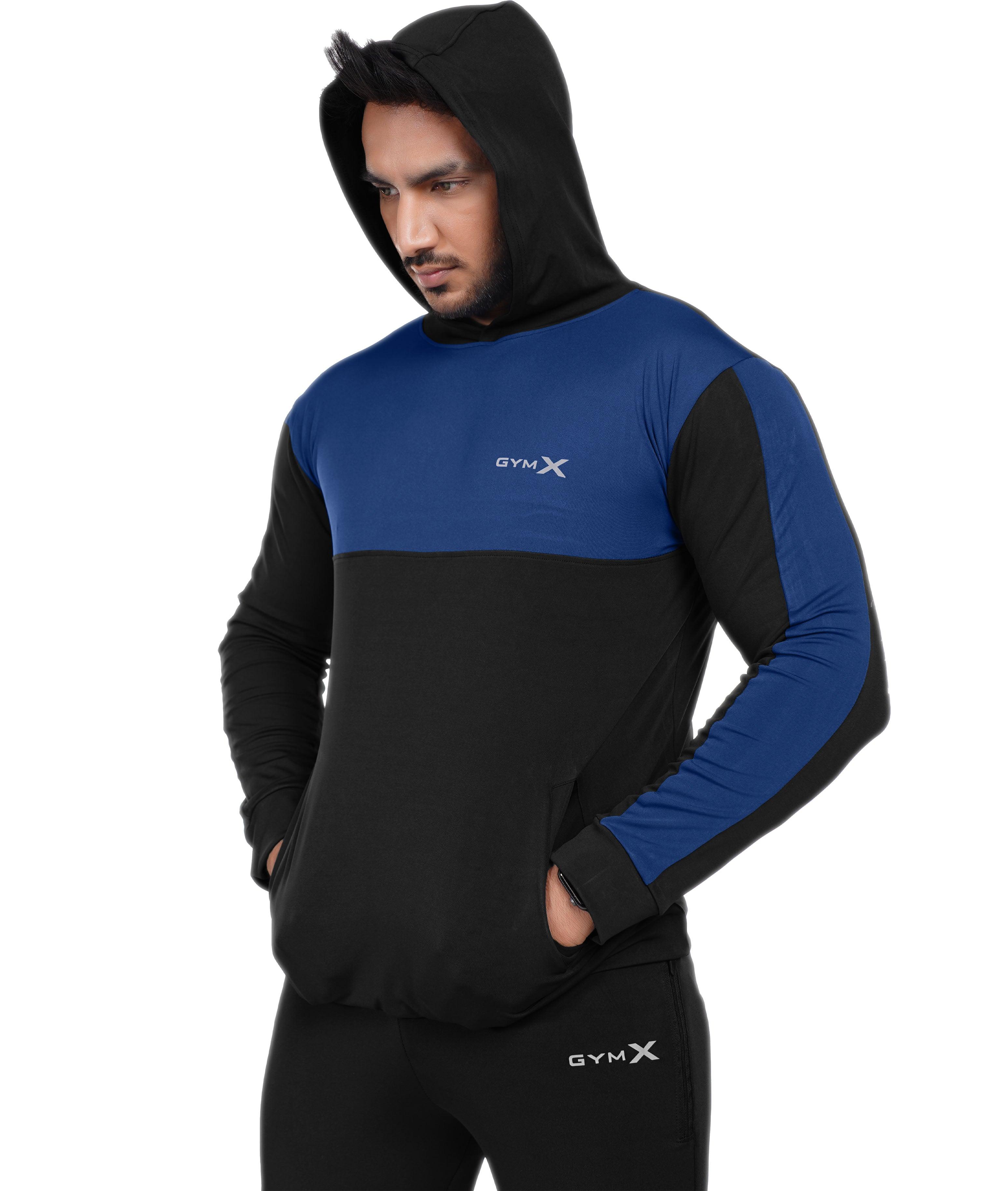 Dual Edition GymX Pullover: Electric Blue - Sale