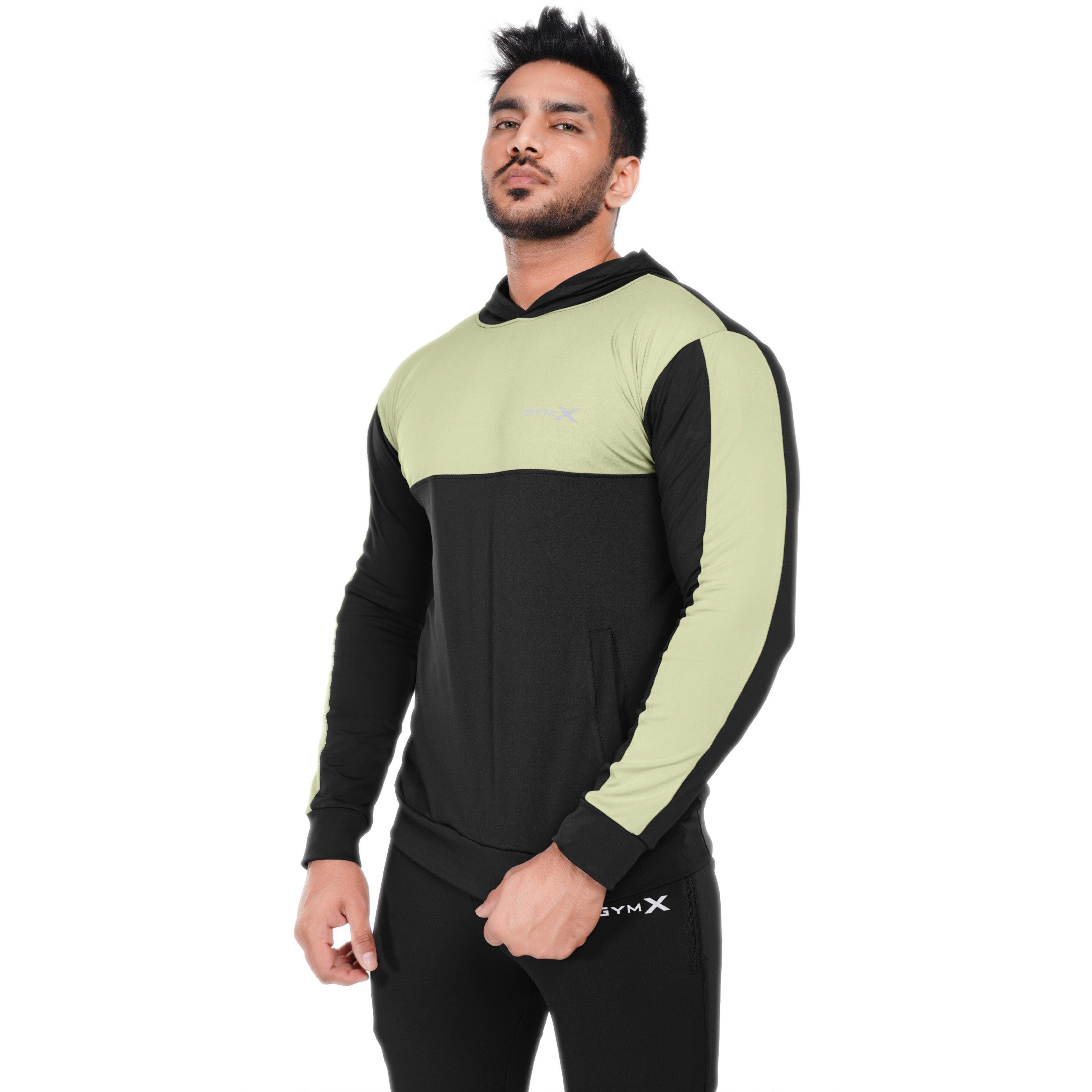 Dual Edition GymX Pullover: Pista Green- SALE