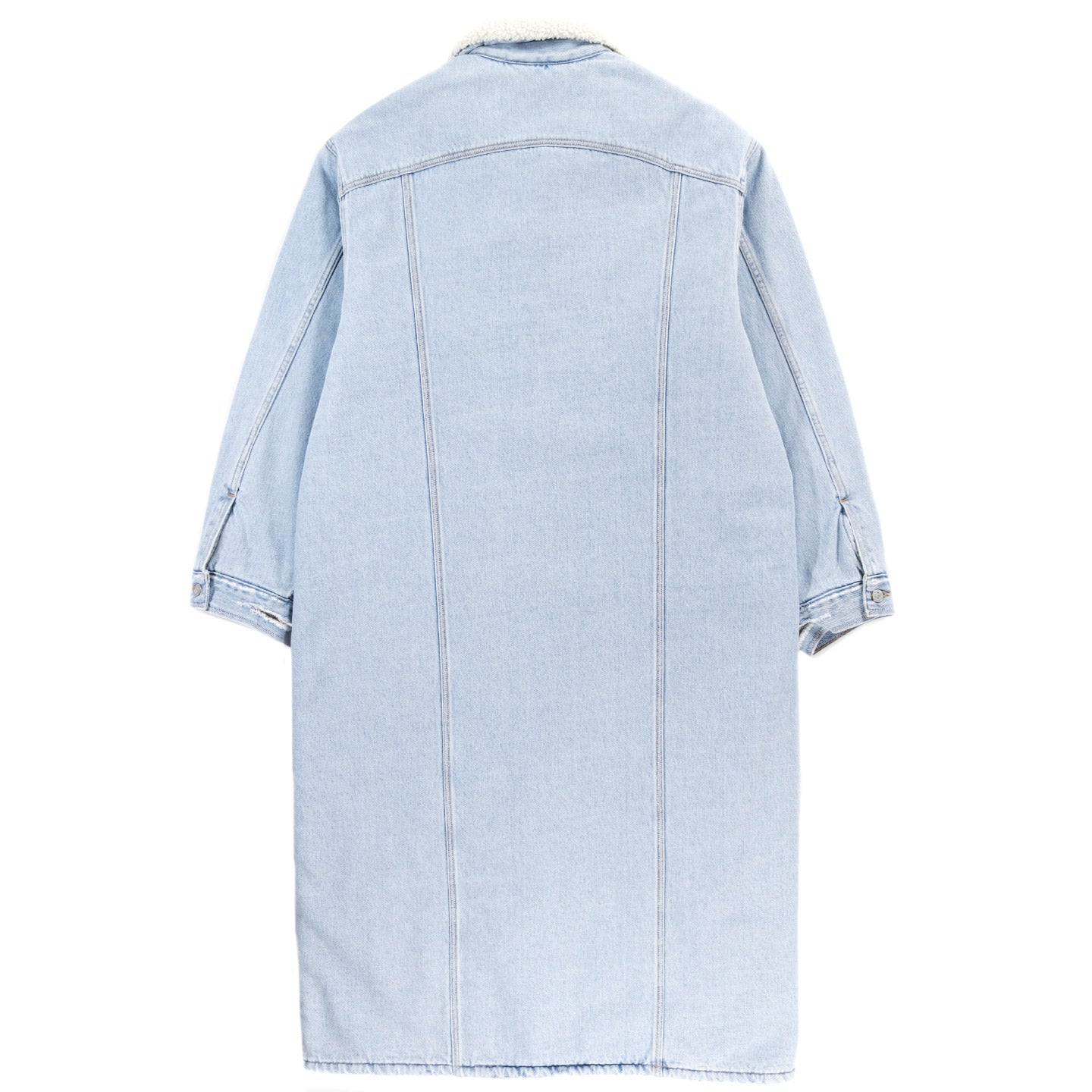 ERL LEVI'S SHERPA DENIM DUSTER