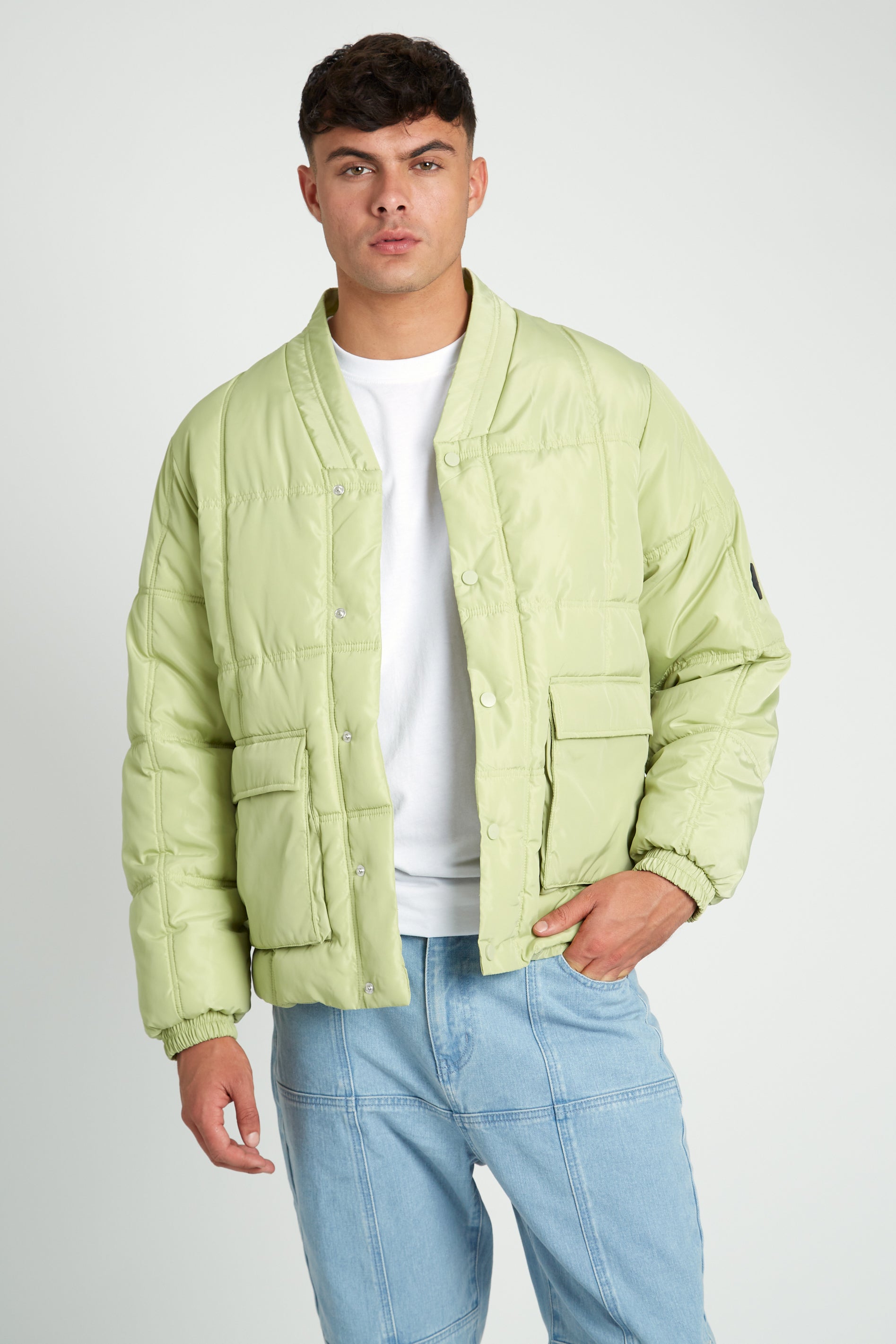 EZEKIEL PUFFER COAT - GREEN