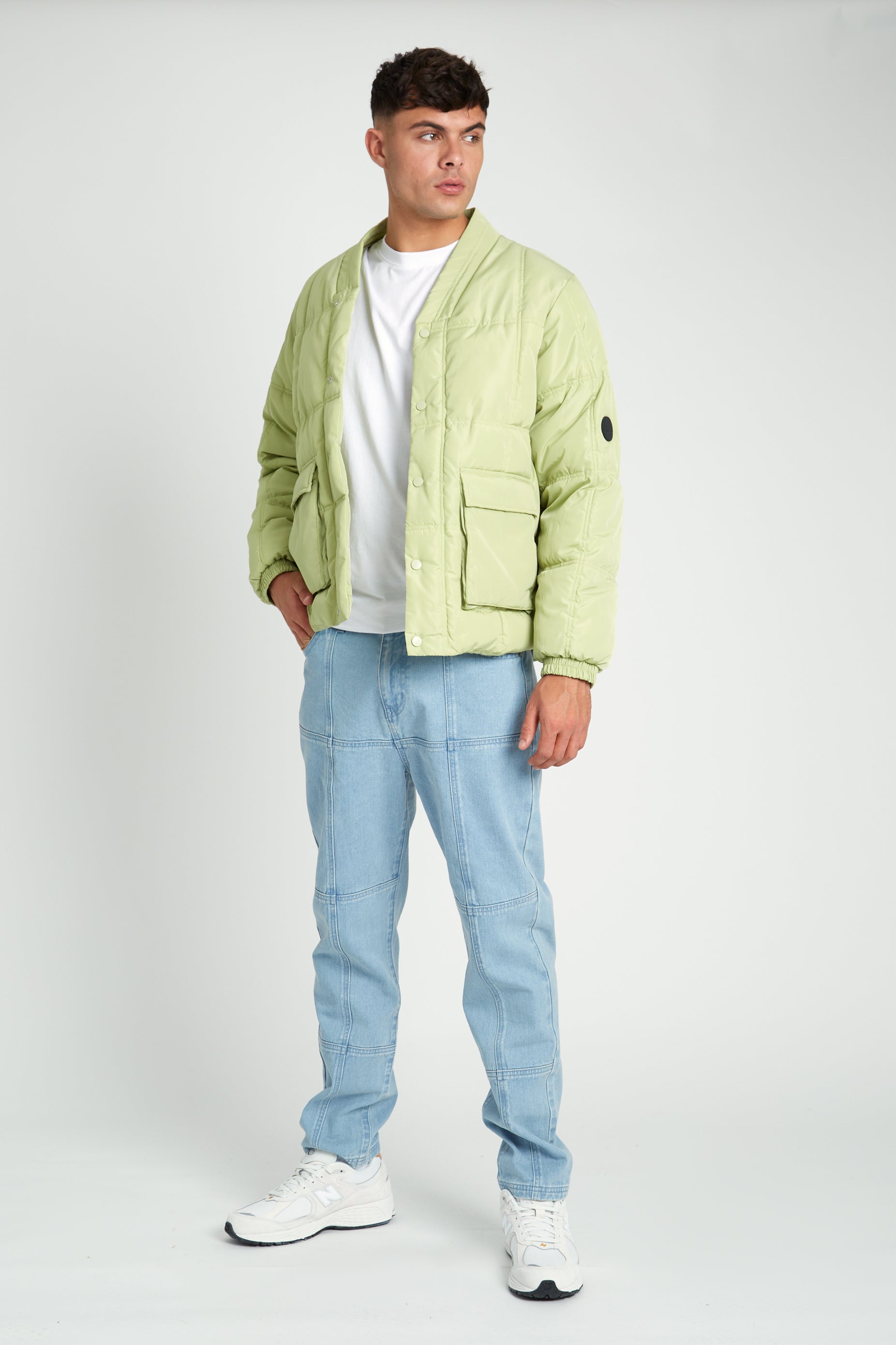 EZEKIEL PUFFER COAT - GREEN