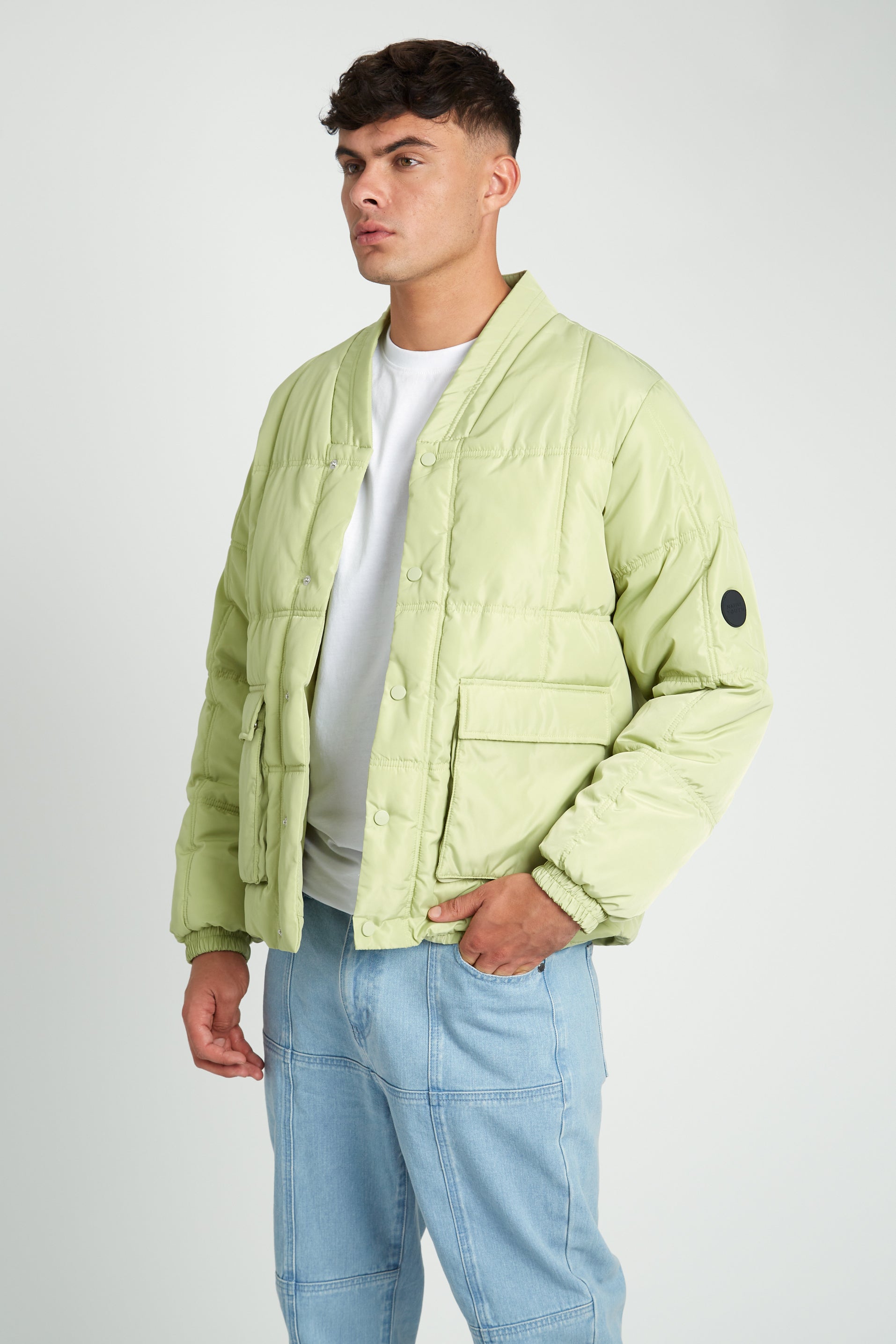 EZEKIEL PUFFER COAT - GREEN