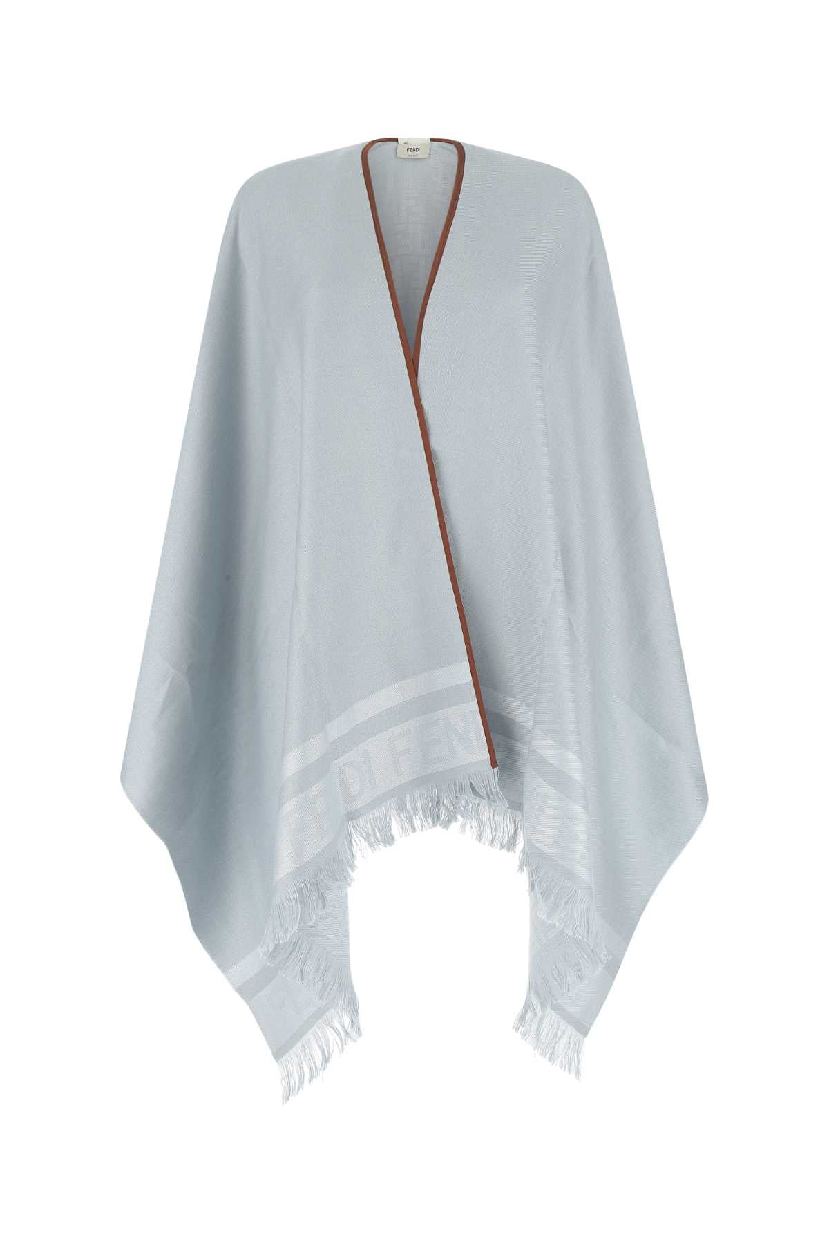 Fendi Fringed Hem Poncho