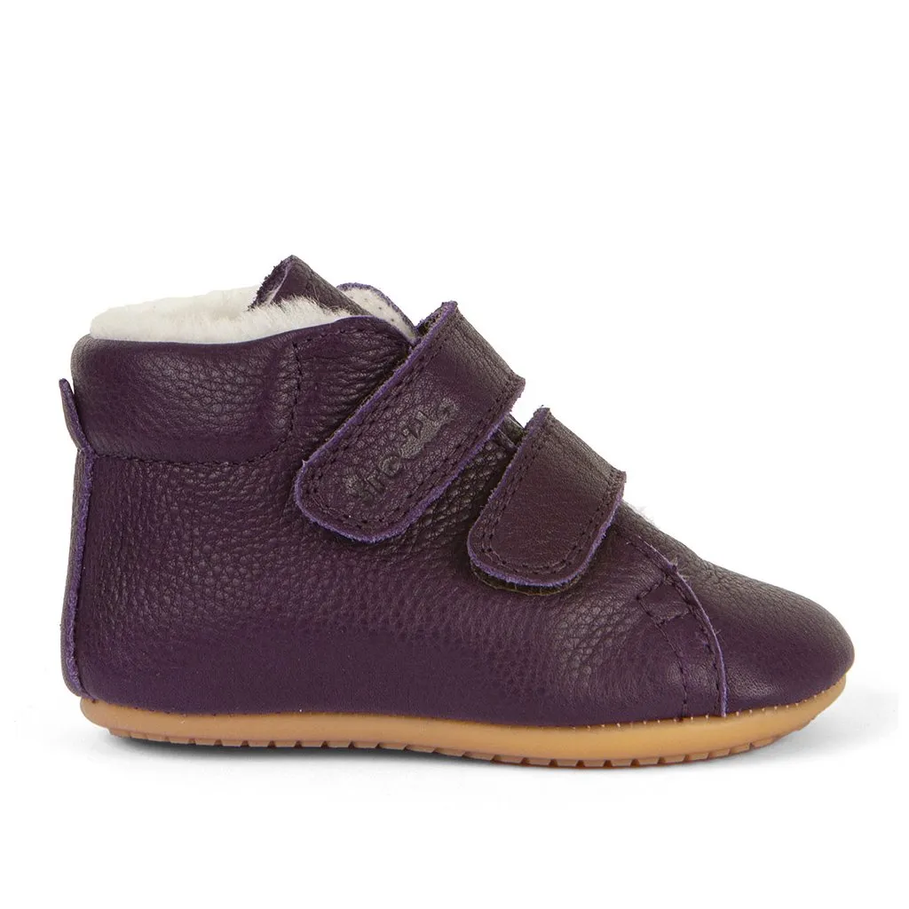 Froddo G1130013-7 Purple winter barefoot shoes