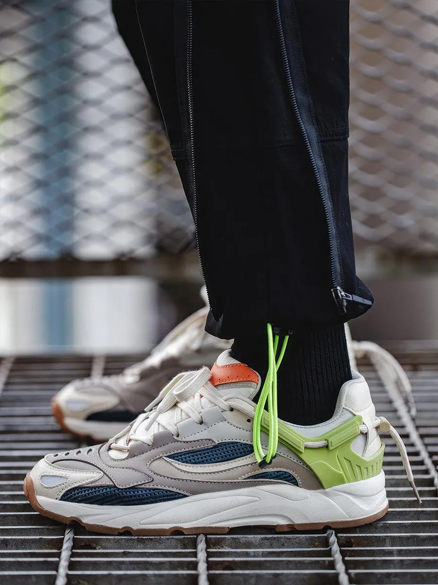 Futuristic Mechanical Vibe Jogging Sneakers