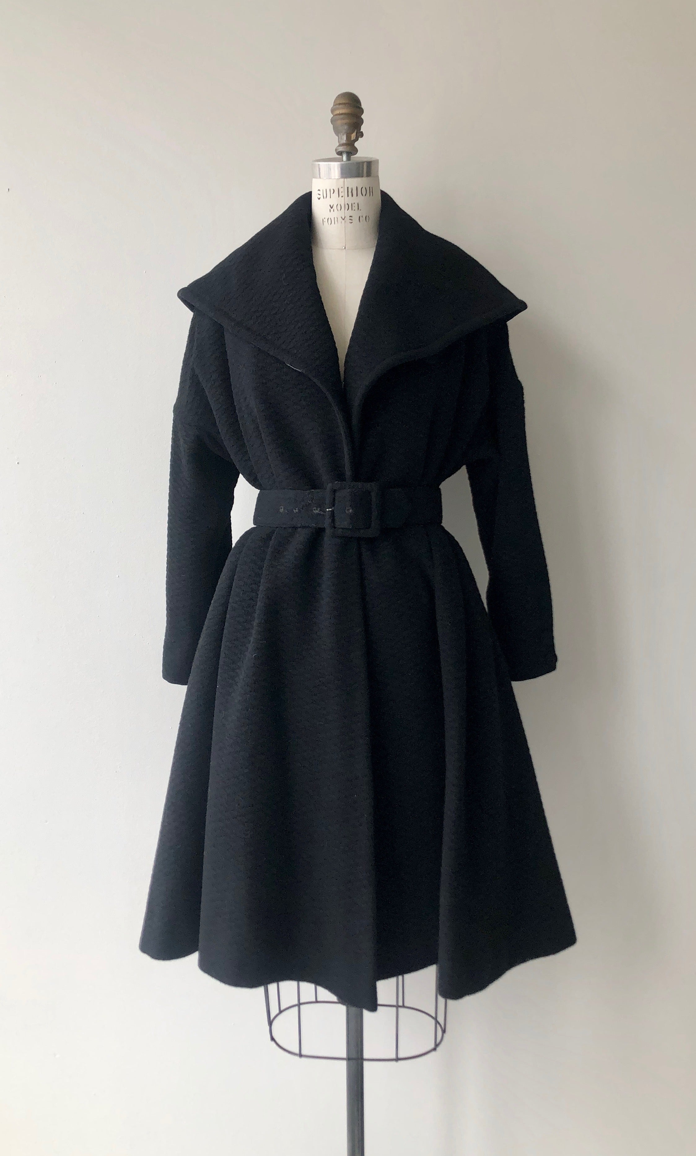 Goldwin Wool Peplum Coat