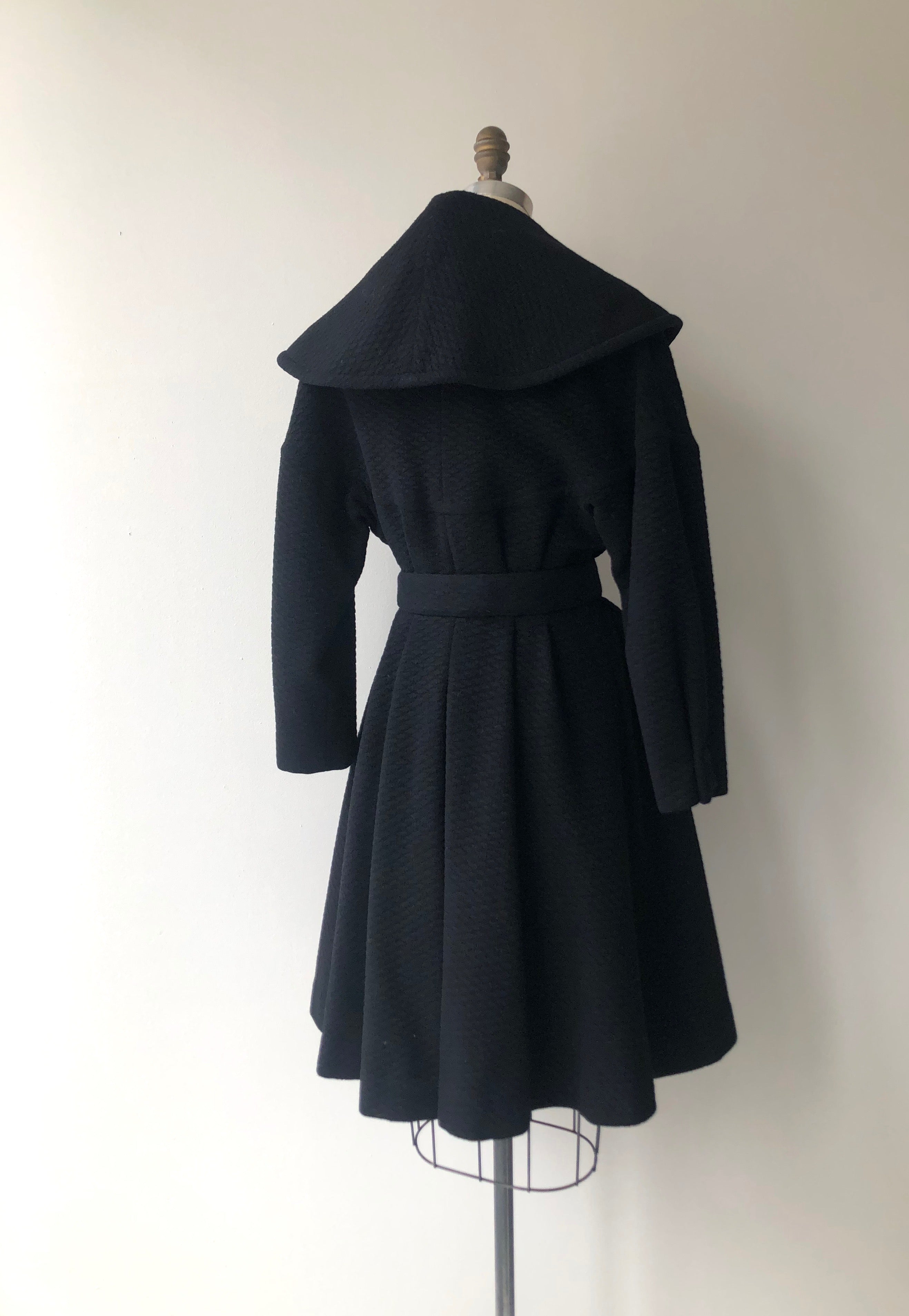 Goldwin Wool Peplum Coat