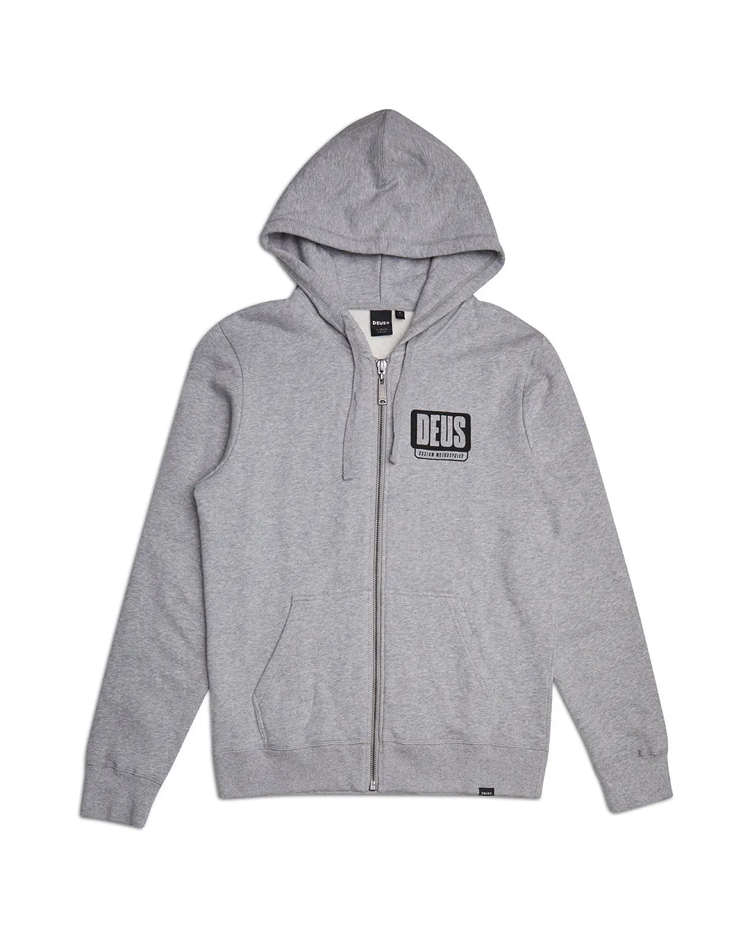 GRIP TAPE HOODIE - GREY MARLE