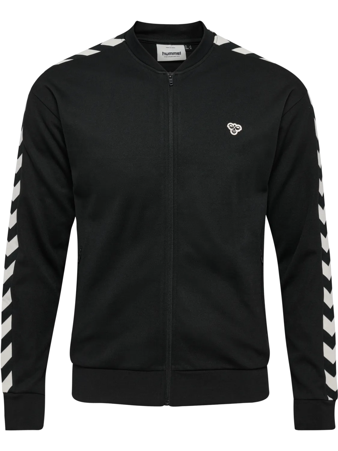 hmlARCHIVE REGULAR POLY ZIP JACKET Zip Jacket with Chevrons