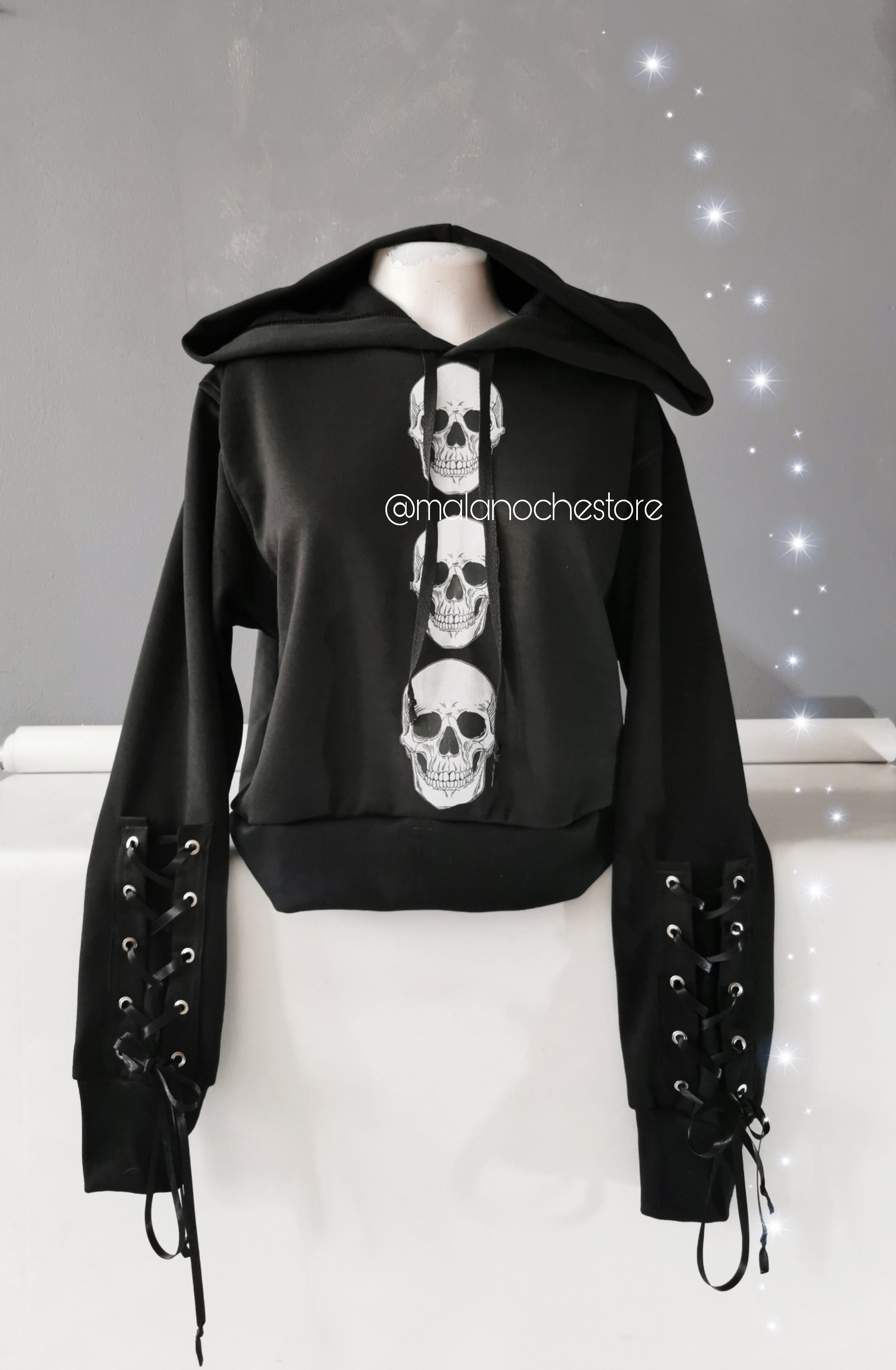 Hoodie Skull triple