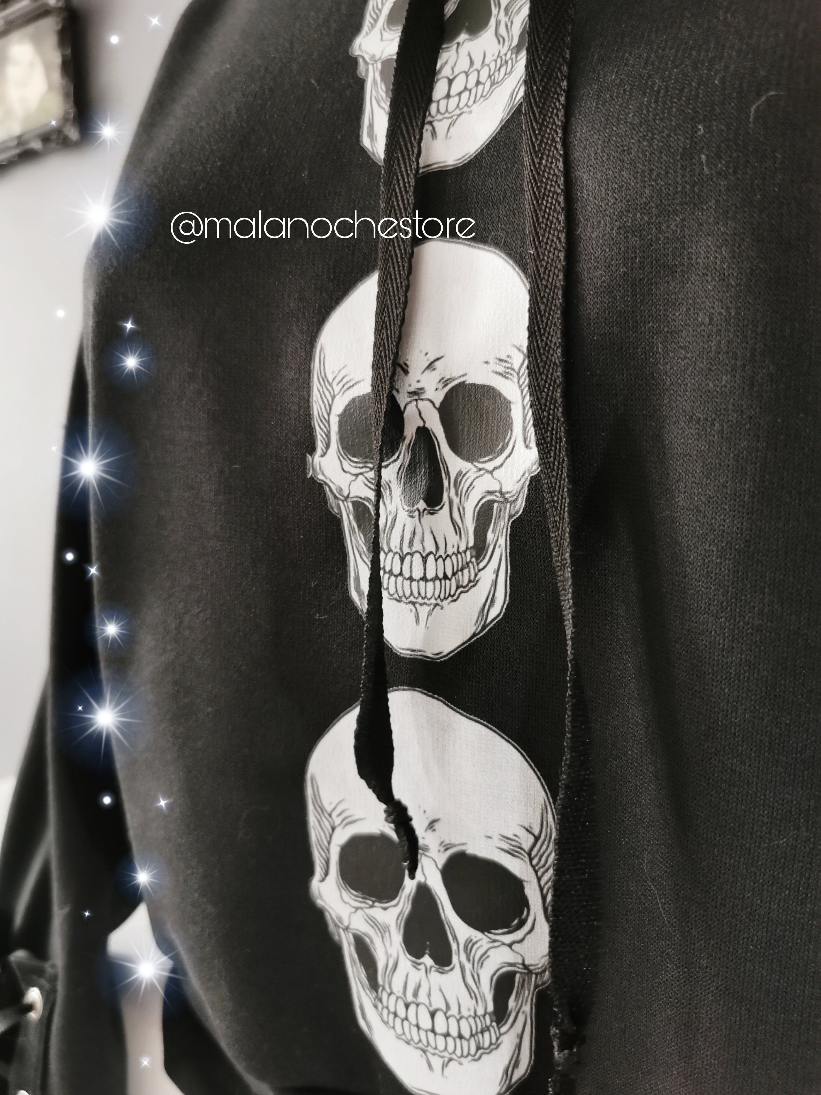 Hoodie Skull triple